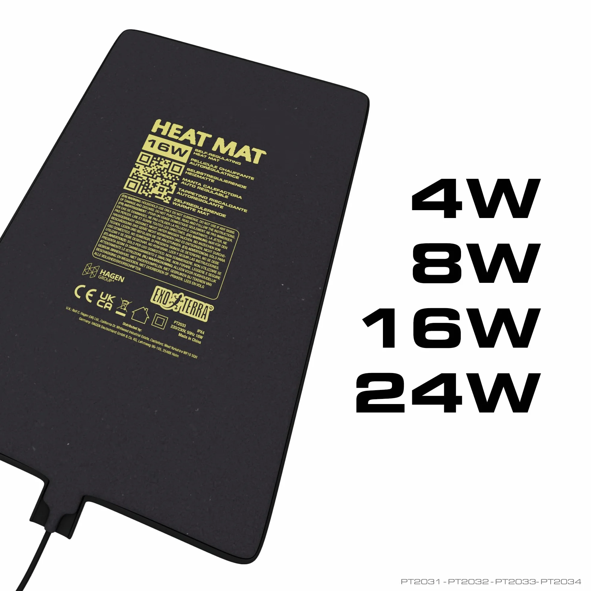 Exo Terra Couverture Thermique Automatique réglable 16 W pour Reptiles