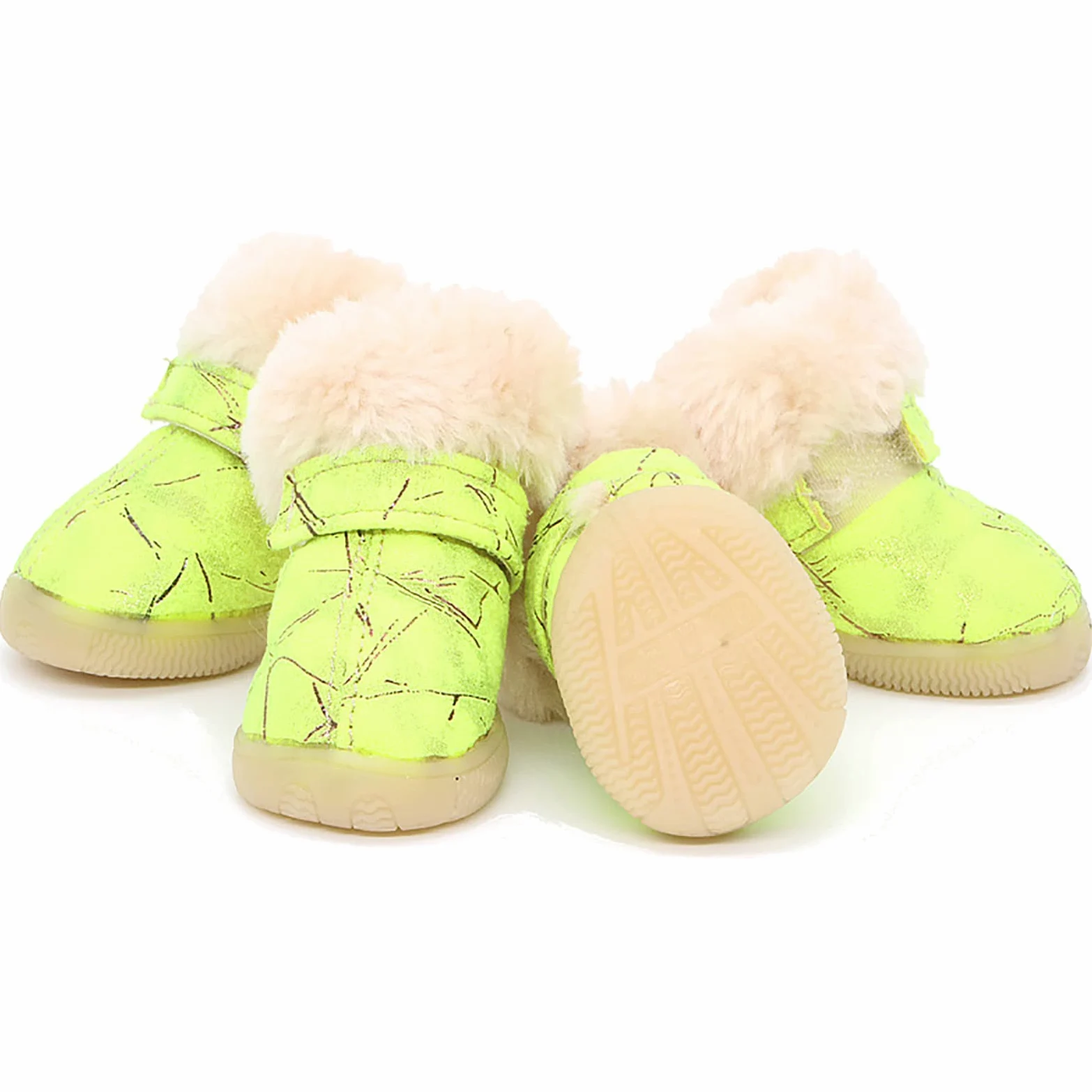 Chaussures de Chien Bottes Chien Chaussure Chien Imperméables pour Petit Moyen Grand Chien Chaussures pour Chiens 4 Pcs