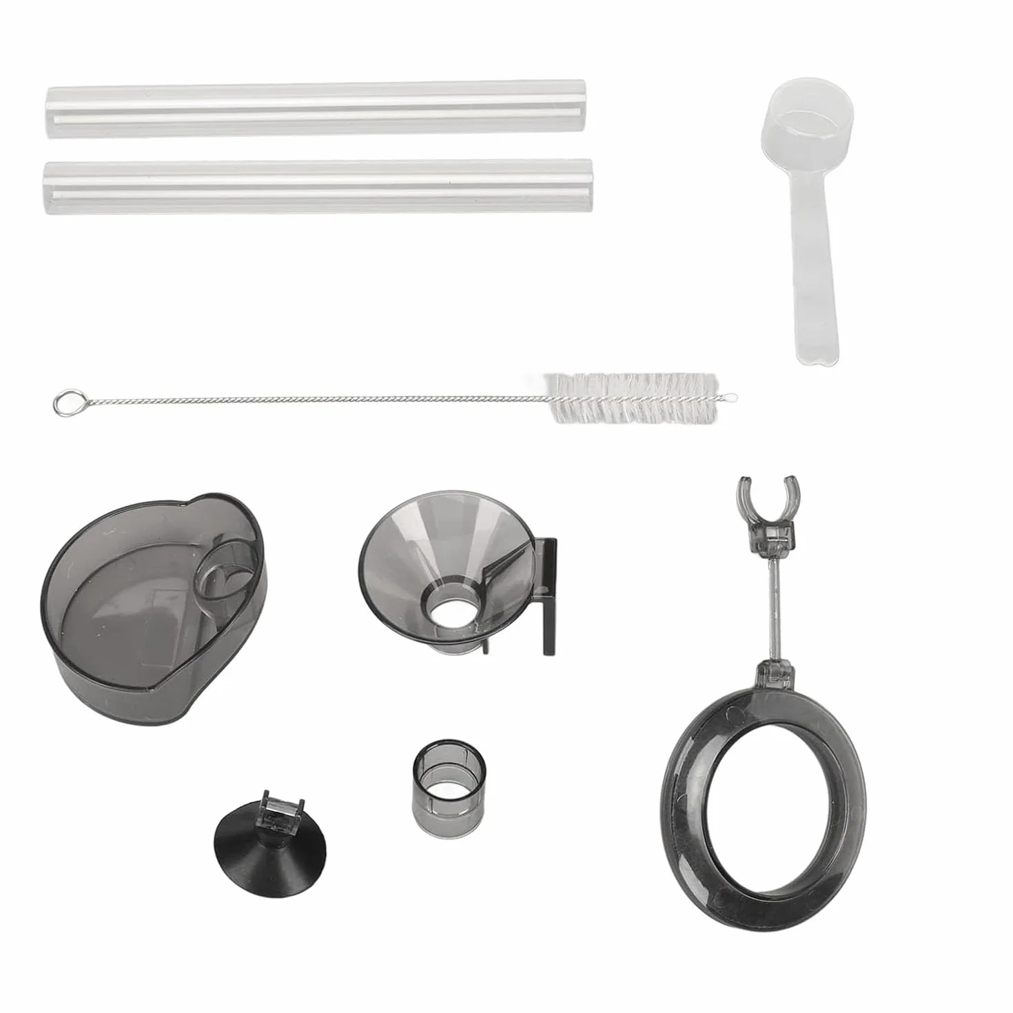 Aquarium Fish Feeder Tube Kit, Tube Alimentation Crevettes Acrylique, pour Aquarium Crevettes Cristal
