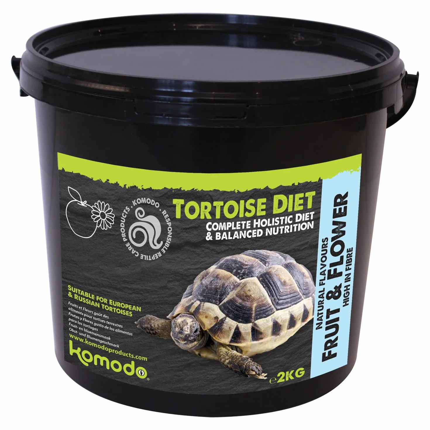 Komodo Diet Fruit & Flower Nourriture pour Tortue 2 kg