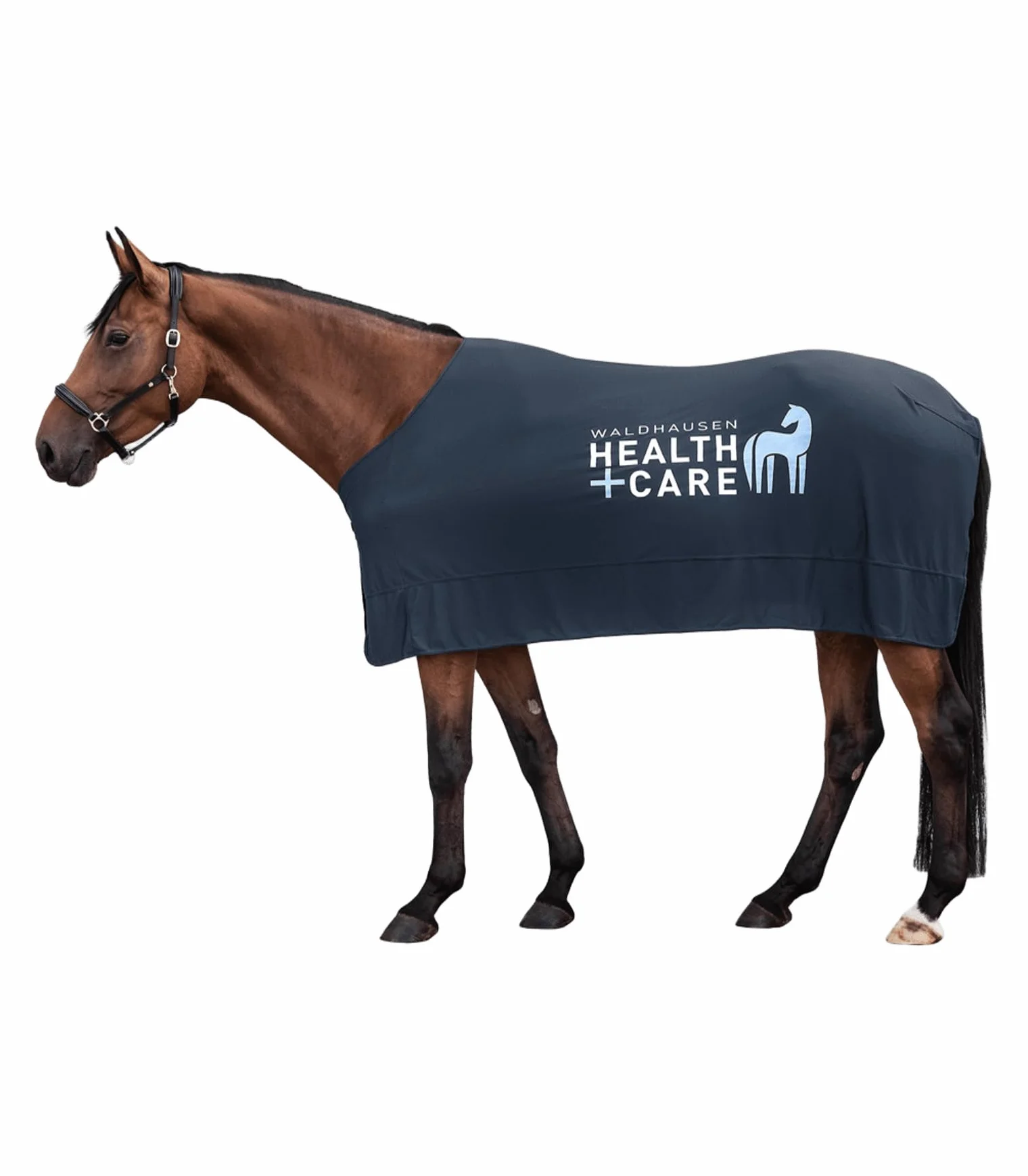 Waldhausen Health + Care Ice-Layer Couverture Bleu nuit 155 cm