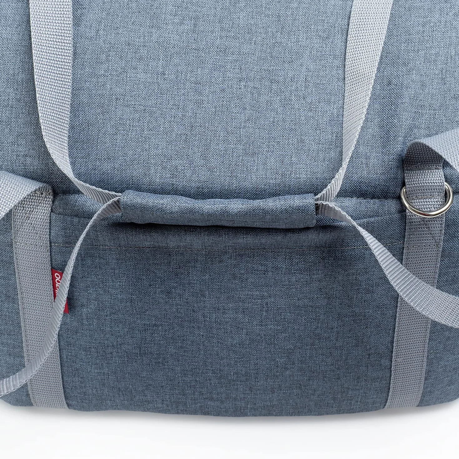 Sac de transport pour chiens et chats polyester jusqu'à 15 kg taille L imitation denim