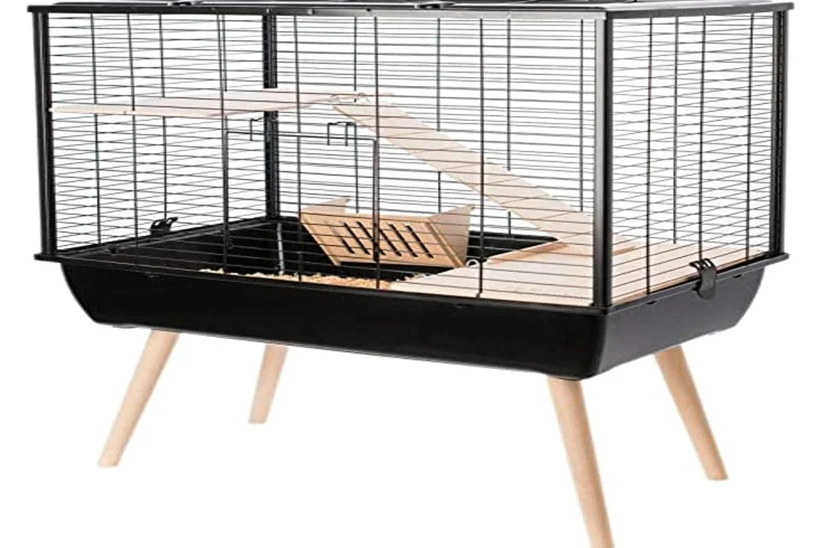 Zolux Cage Neo Muki Grand Rongeur L 77.5 X P 47.5 X H 87.5 Cm Noire