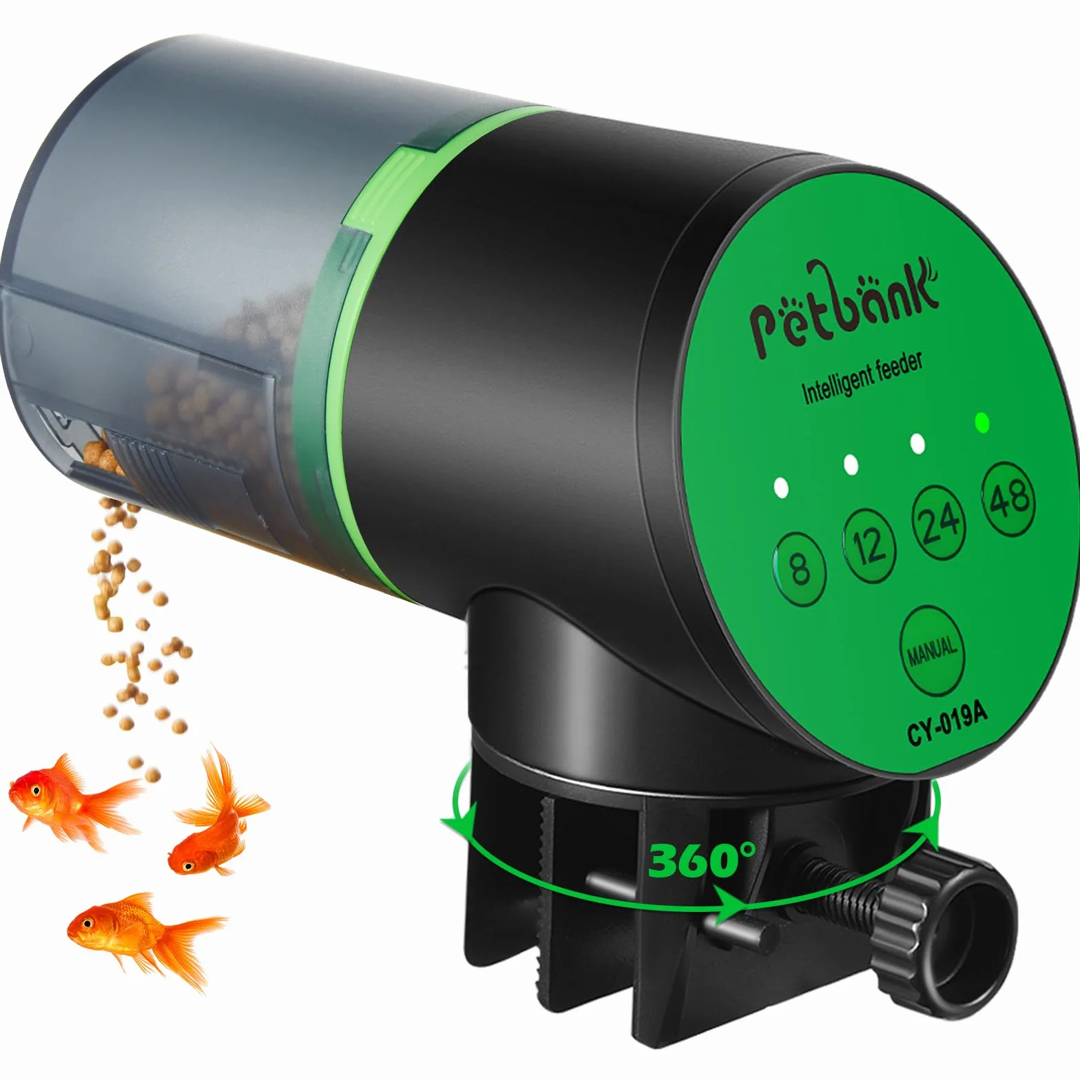 Mangeoire automatique pour poissons avec minuteur et piles AAA