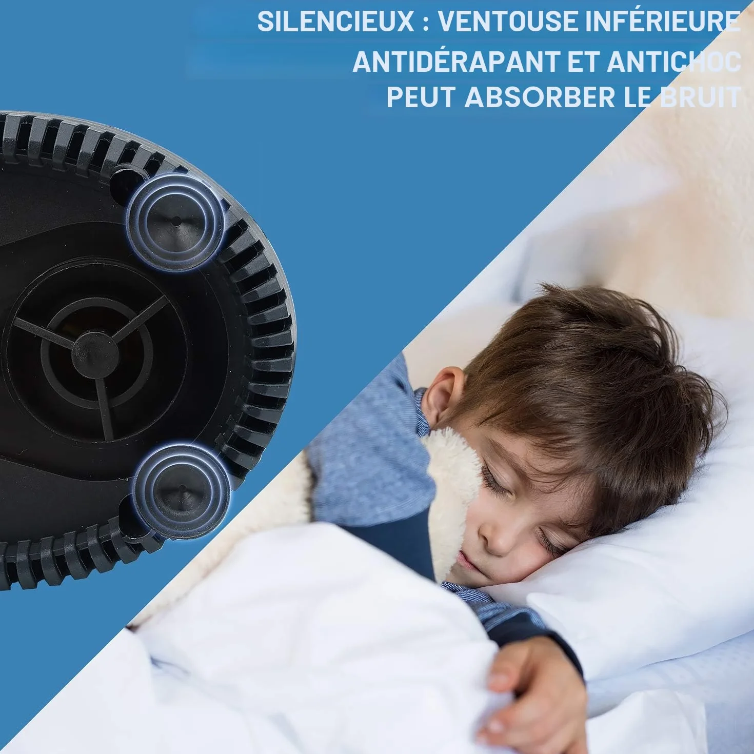 EXLECO Mini Pompe Submersible 2500 L/H 40W 230V Hauteur de Refoulement 2,3 M