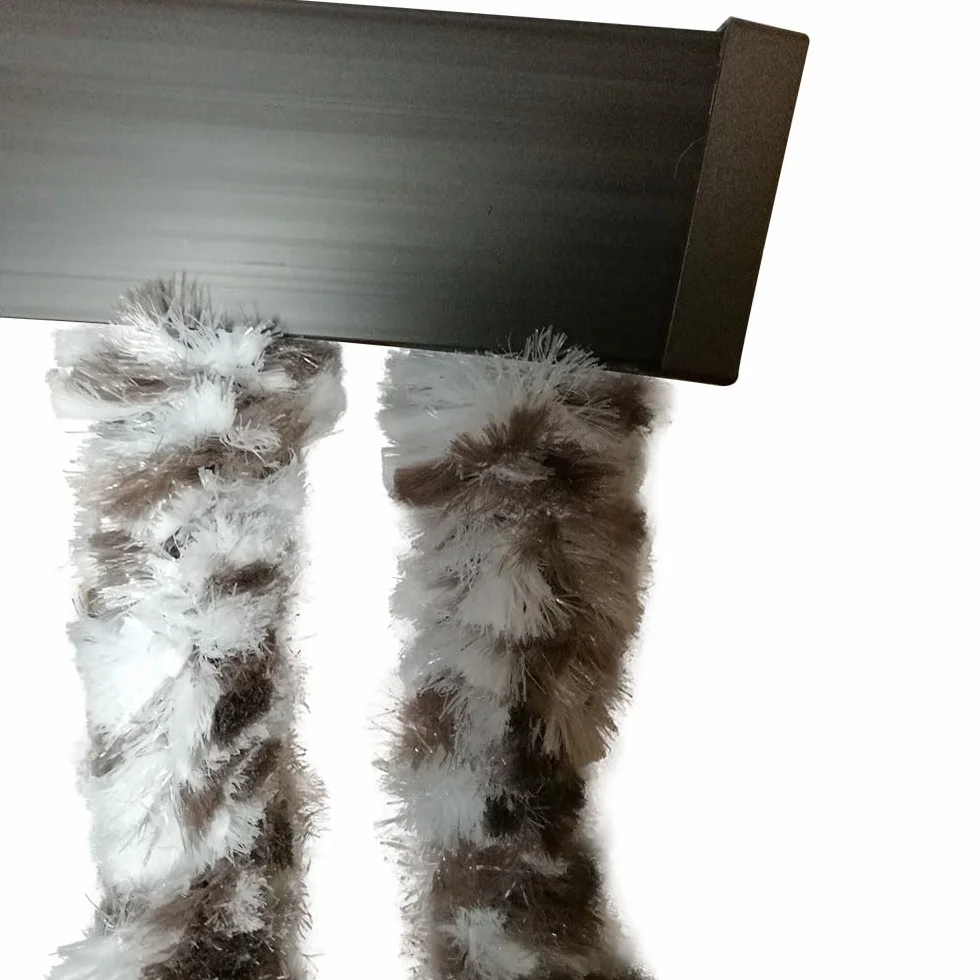 Rideau de porte chenille anti mouche