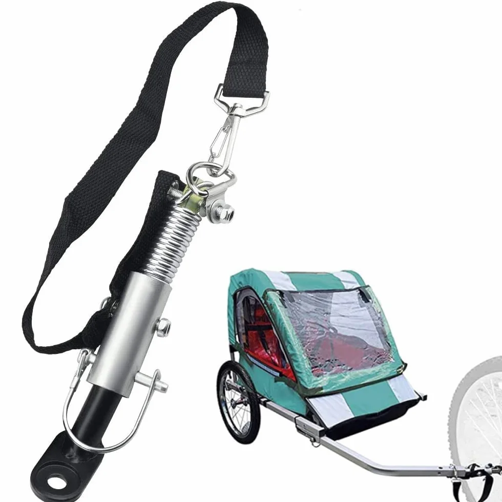 Attelage Remorque Vélo en Acier Adaptateur Connecteur