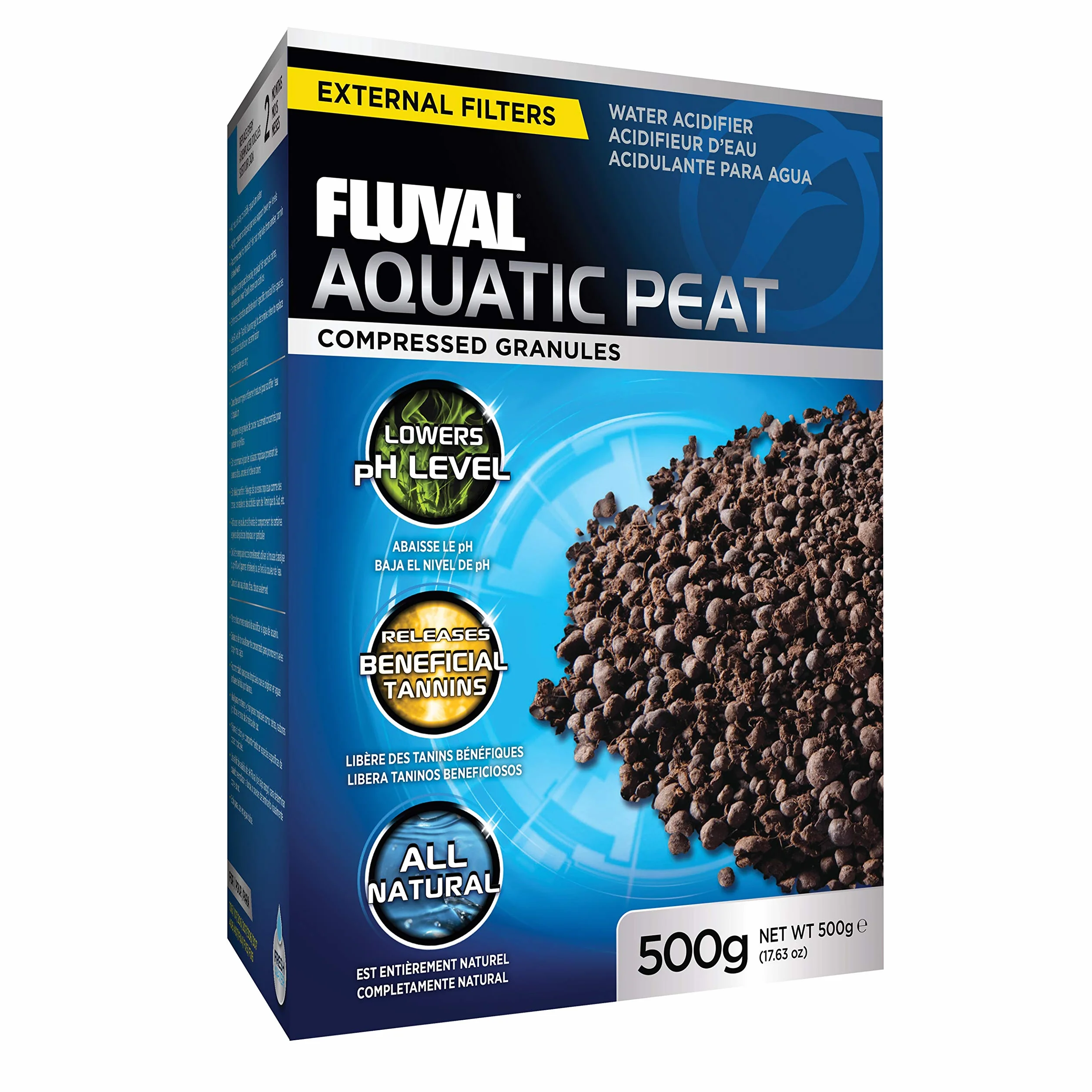 Fluval - A1465 - Granulés de tourbe - 500 g