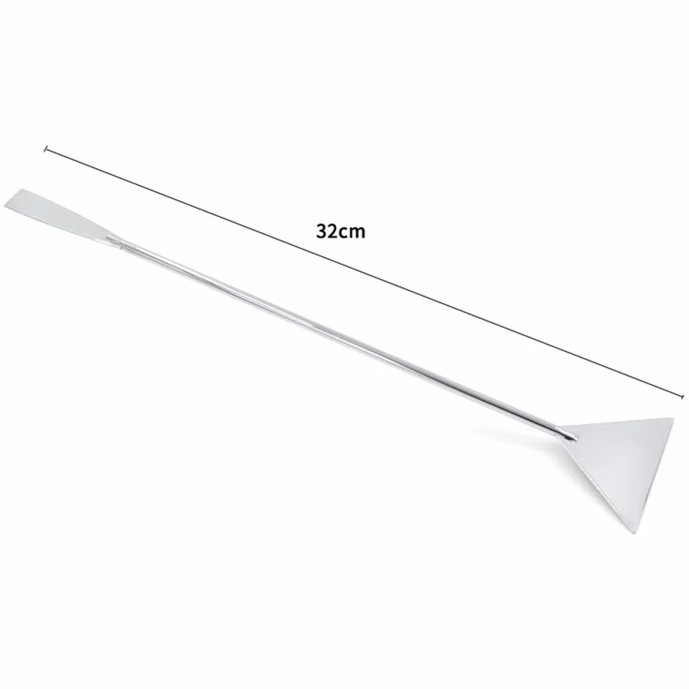 Spatule en acier inoxydable pour aquarium