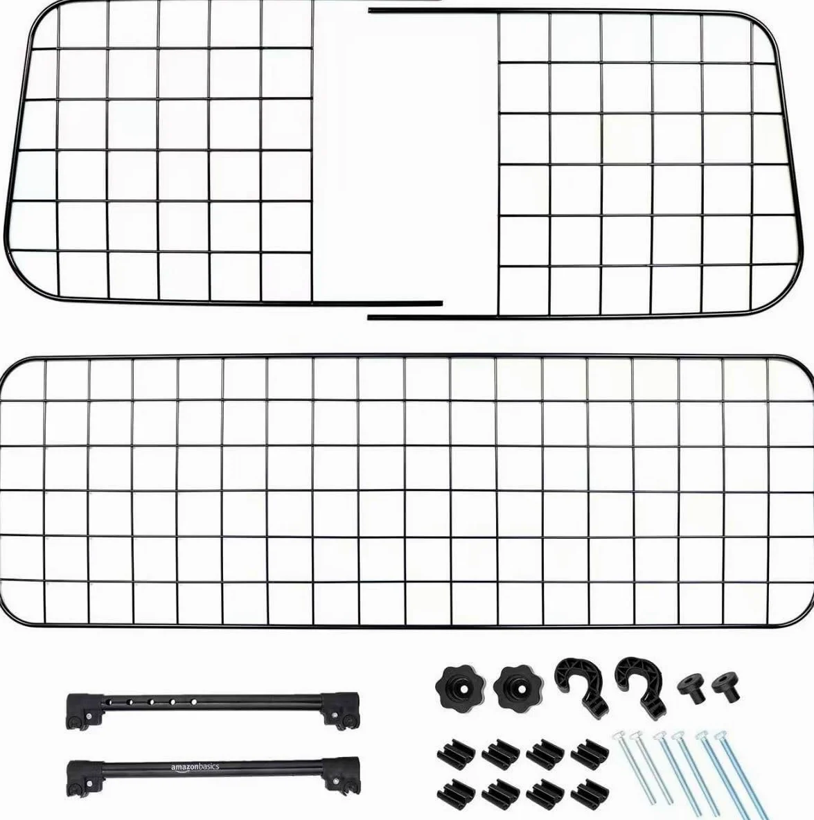 Grille de Protection pour Chien de Voiture pour Nissan Note (2013-2017), Extensible Barrière de Sécurité pour Chien de Voiture Clôture Chien pour Coffre Voiture