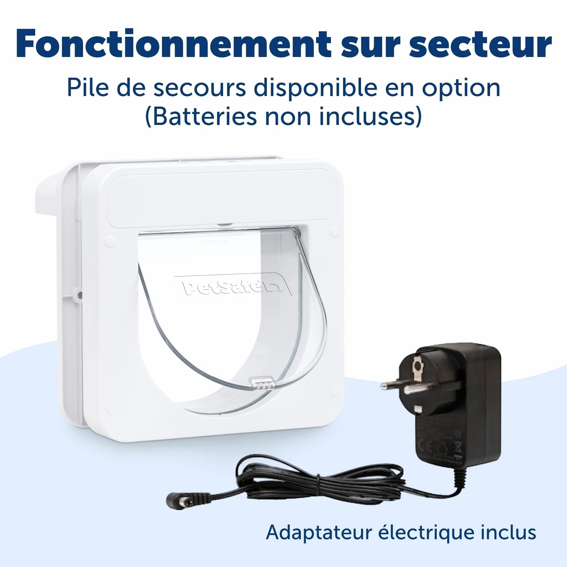 PetSafe Petporte Chatière Automatique Reconnaissance Puce électronique pour Chats 7 kg