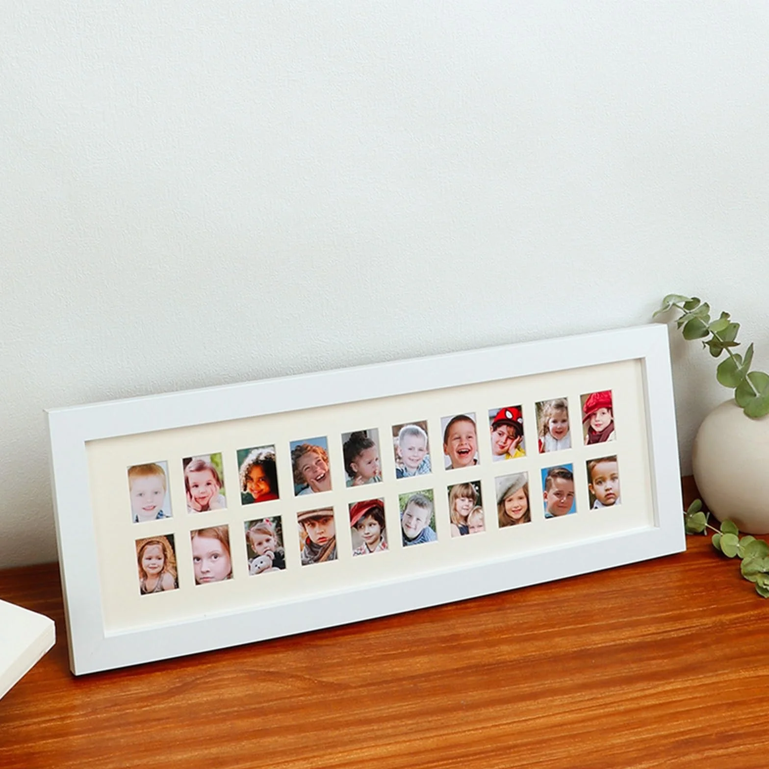 Cadre photo pour enregistrement croissance enfants photo étudiant carte identité campus décoration bureau taille 2,5x3,5