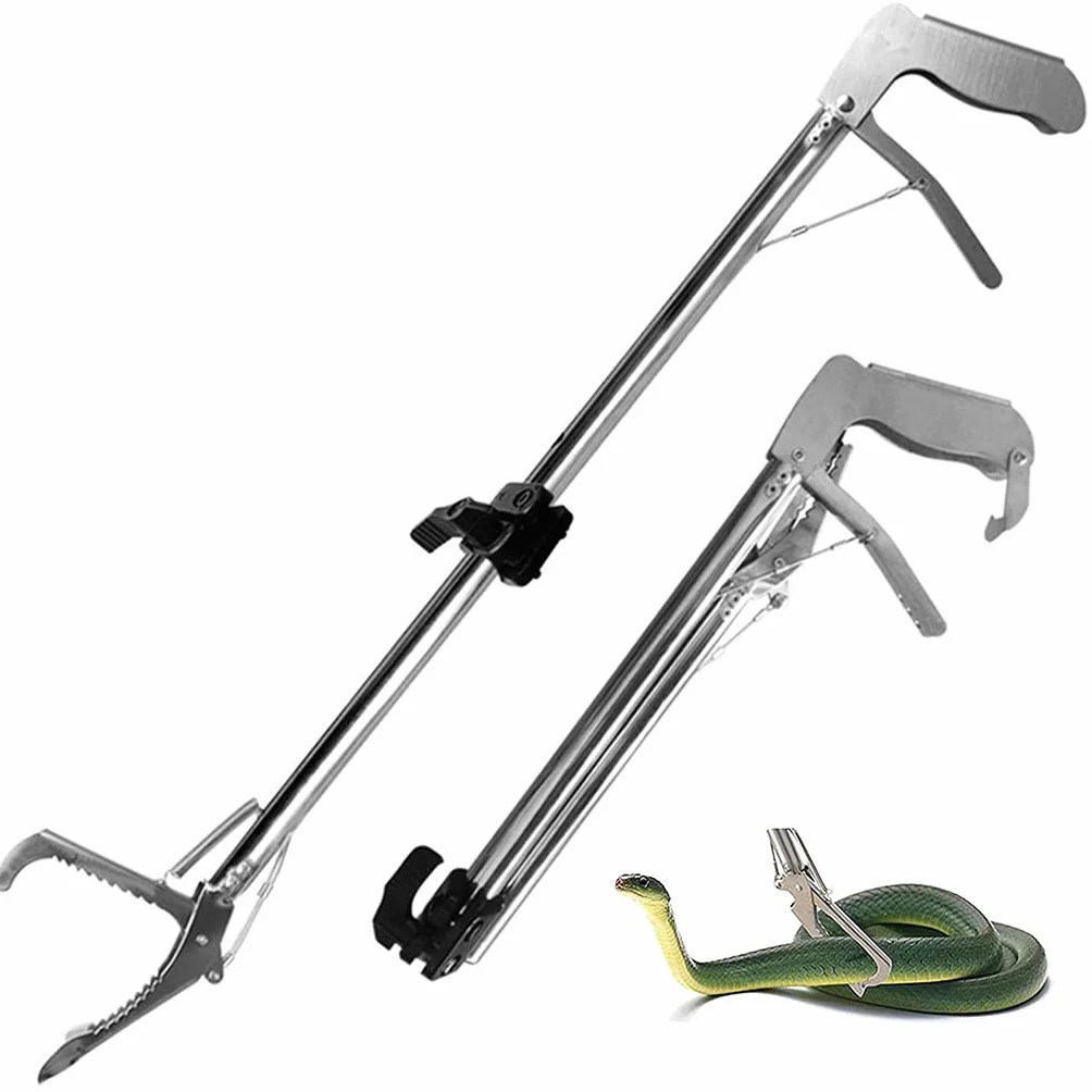 Pince serpent professionnelle 71,1 cm 101,6 cm 119,4 cm robuste attrape-serpent métal