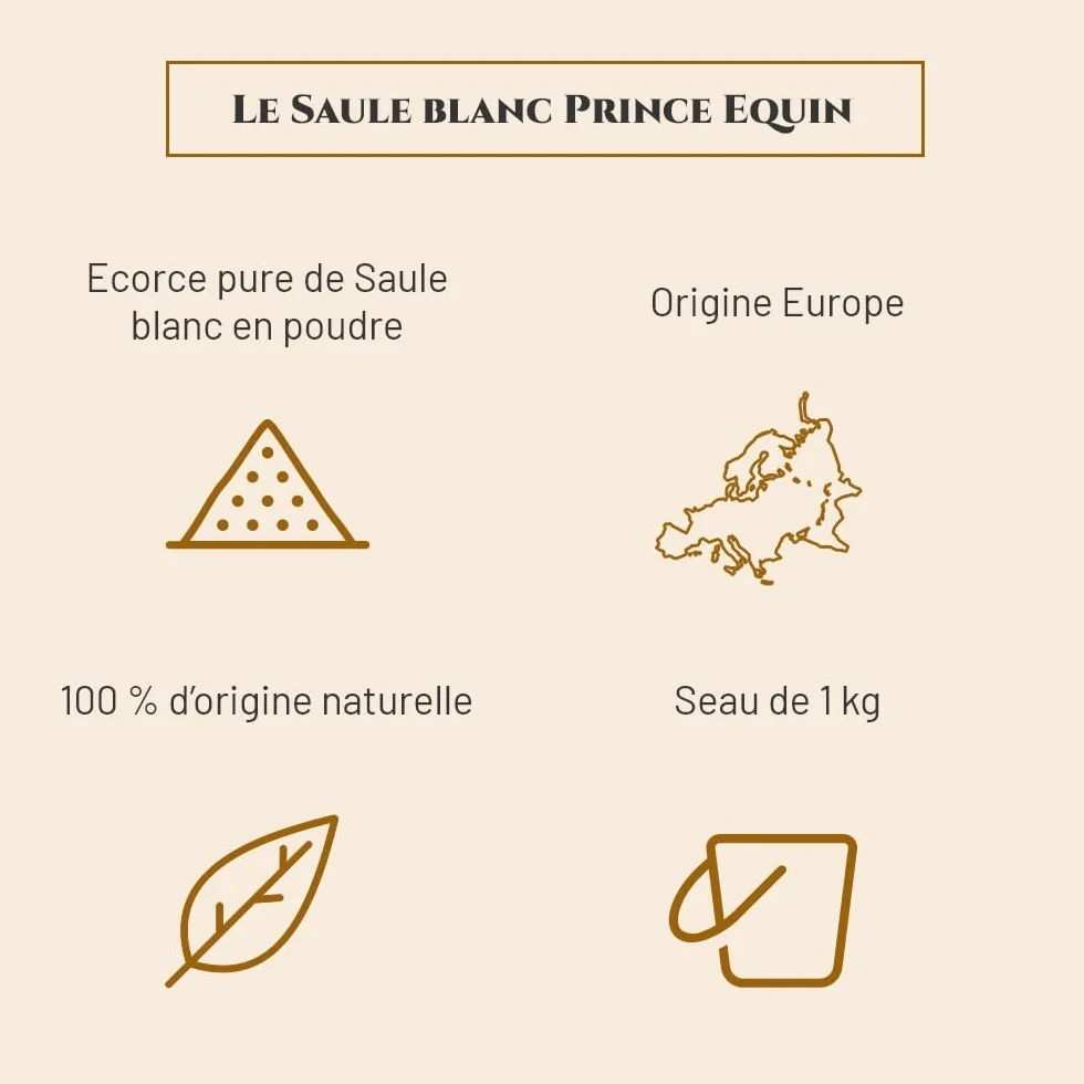 SAULE BLANC Complément nutritionnel Cheval Seau 1 kg Confort articulaire