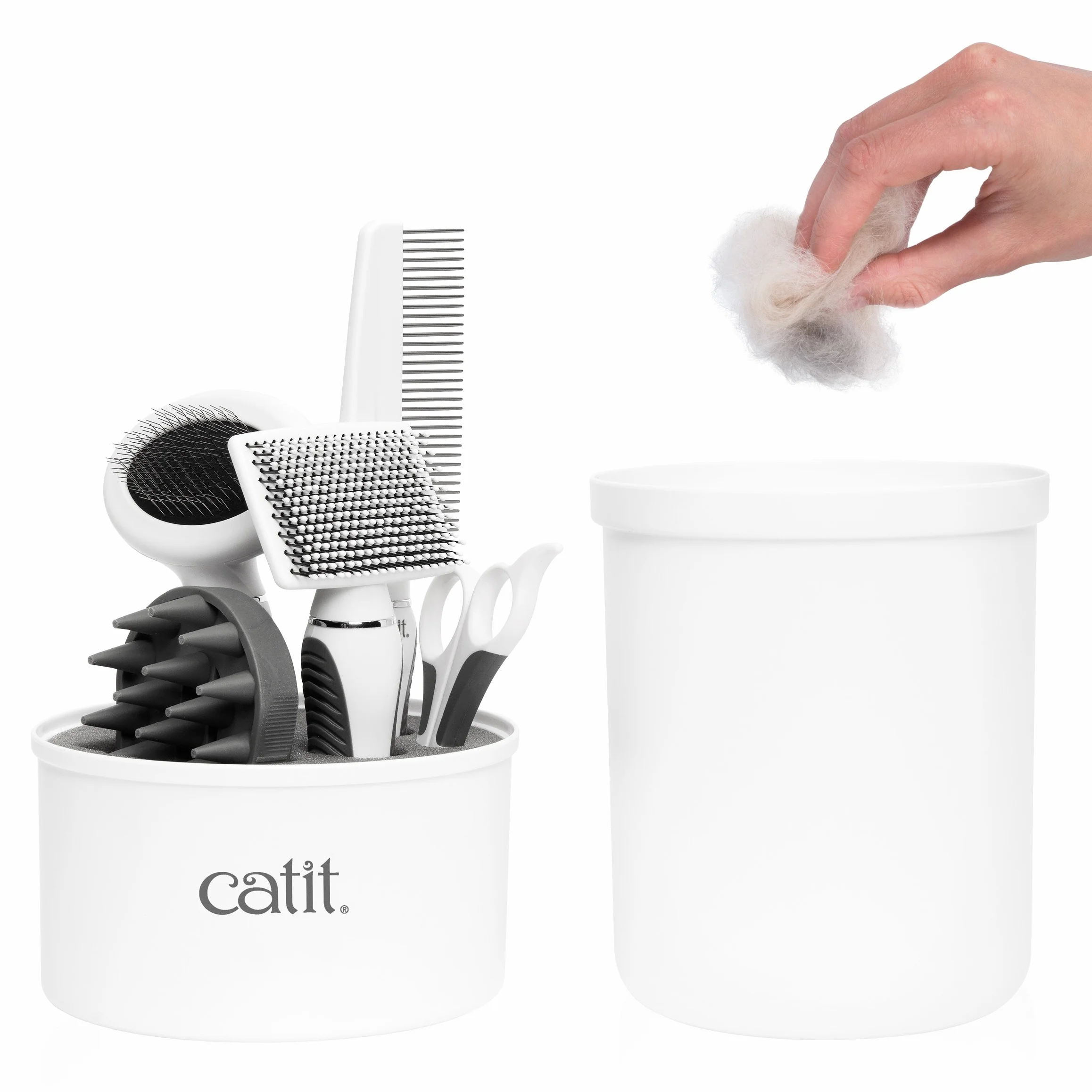 Catit Kit de toilettage pour chats à poils courts
