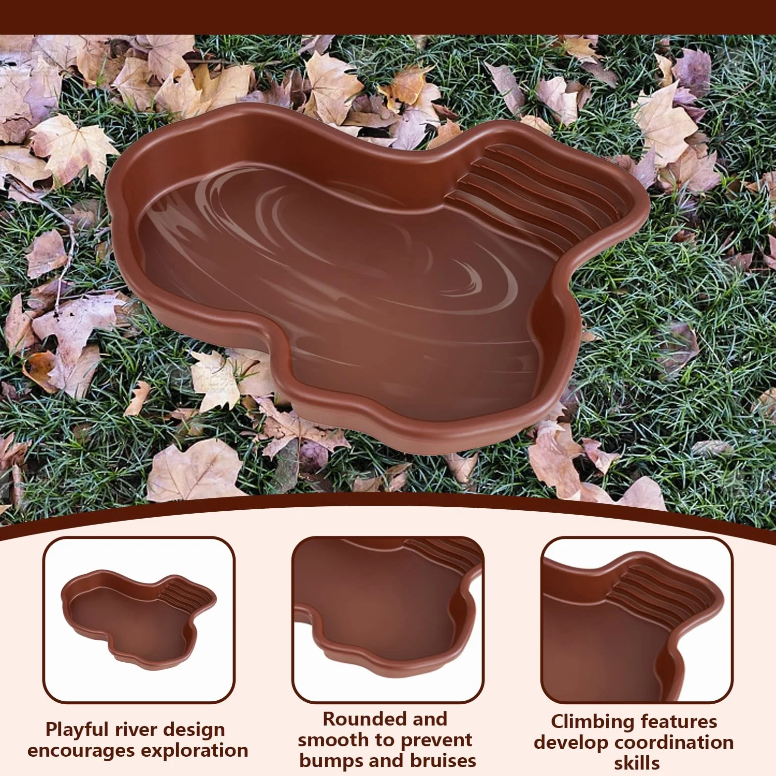 Bac de Bain pour Reptiles 31x25x5cm, Grand Bol d'Eau pour Tortues, Lézards et Geckos