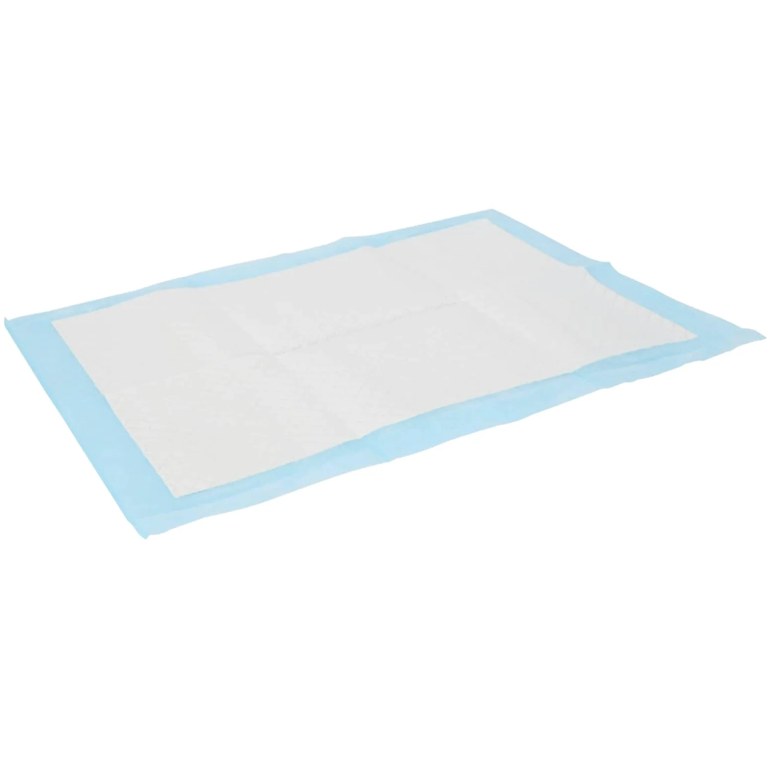 Lot de 400 tapis de dressage pour chien en tissu non tissé bleu et blanc | Parfum citron, absorbant, anti-fuite, neutralisant les odeurs, jetable