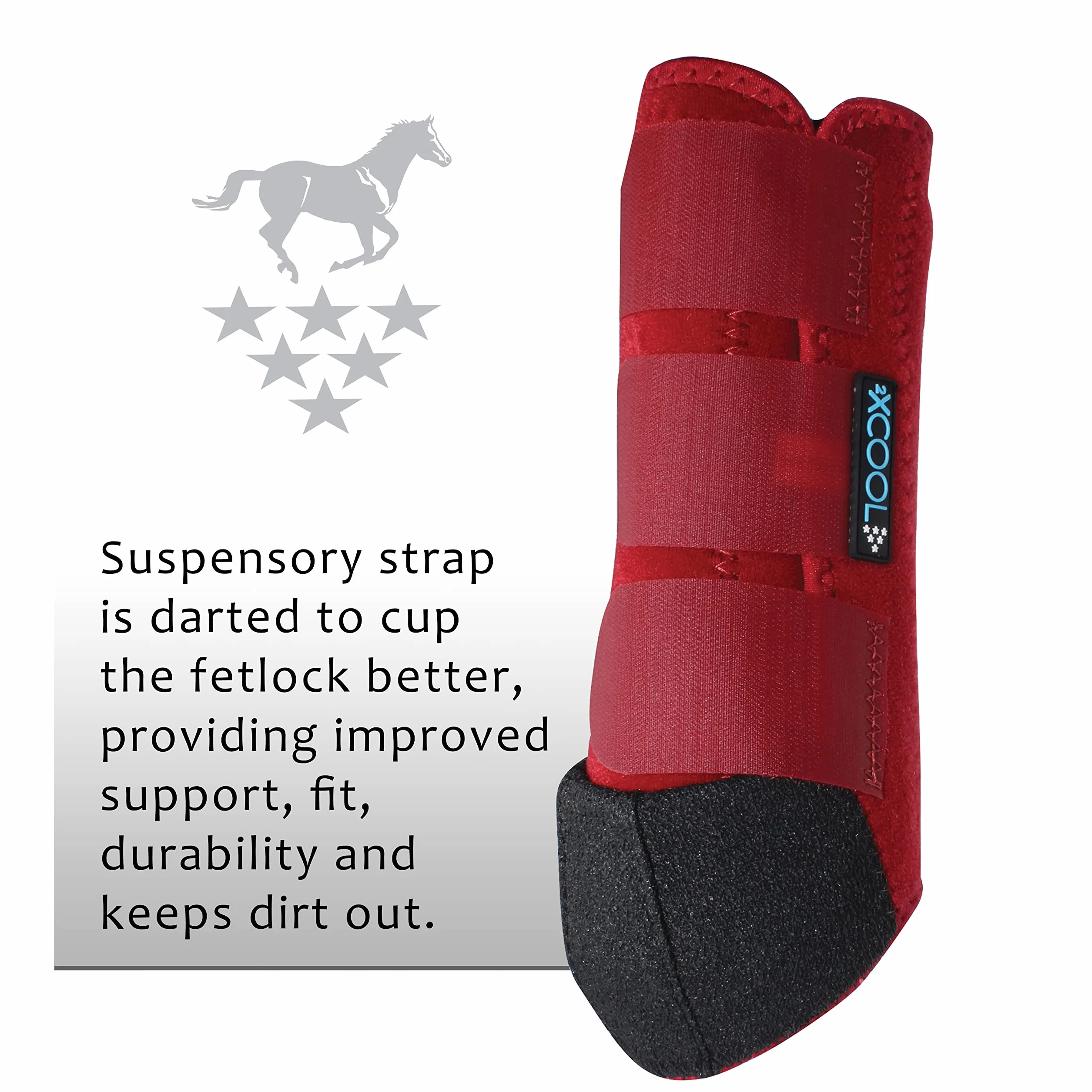 2xc botte cheval Mixte