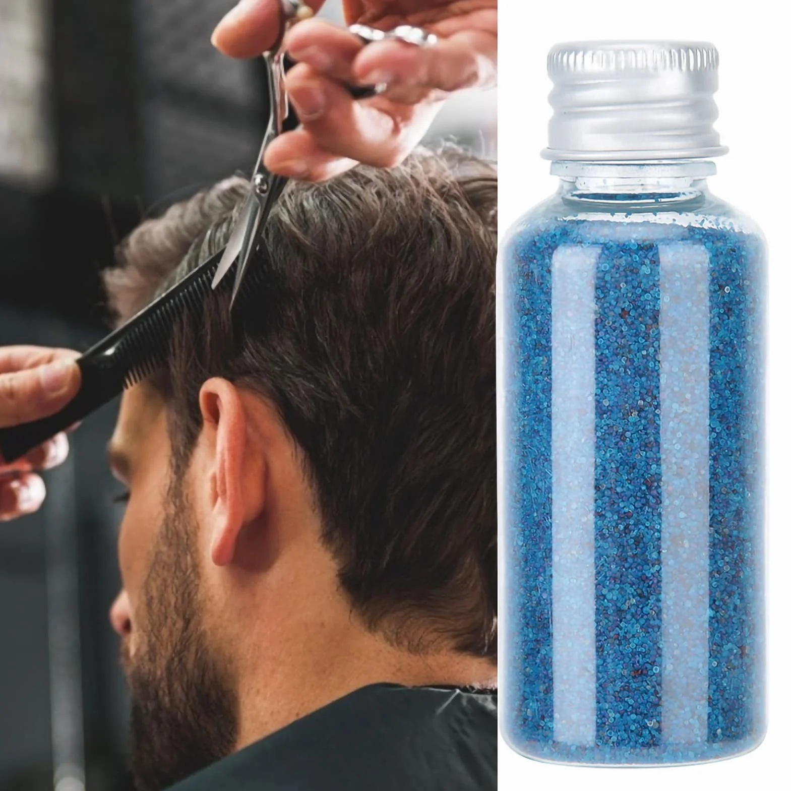 Barbicide Pot Hairdressing Tool Disinfection Powder Professional Clipper Cleaner Salon Use