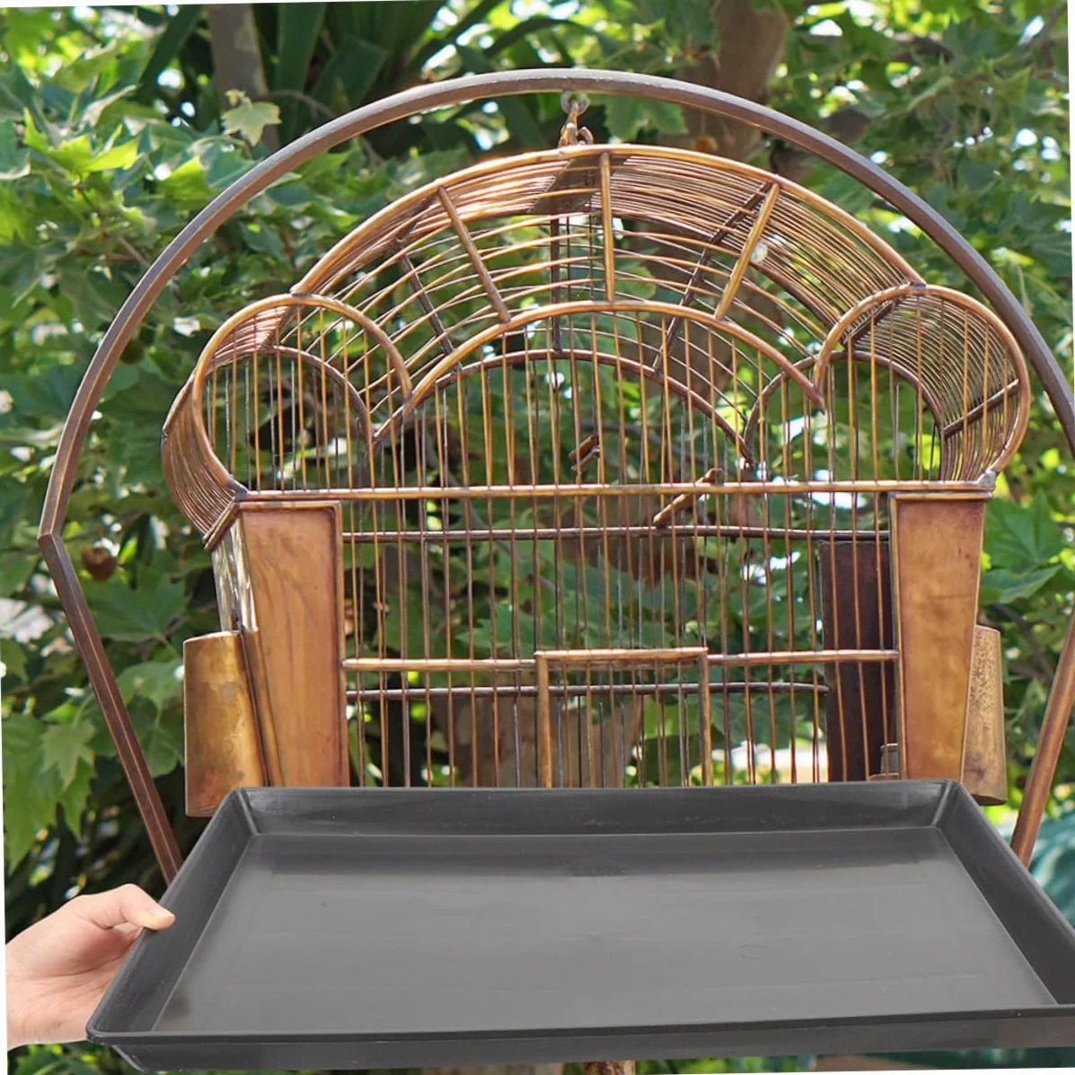 Plateau pour Cages Animaux Plateau Remplaçable pour Oiseaux Design Étanche