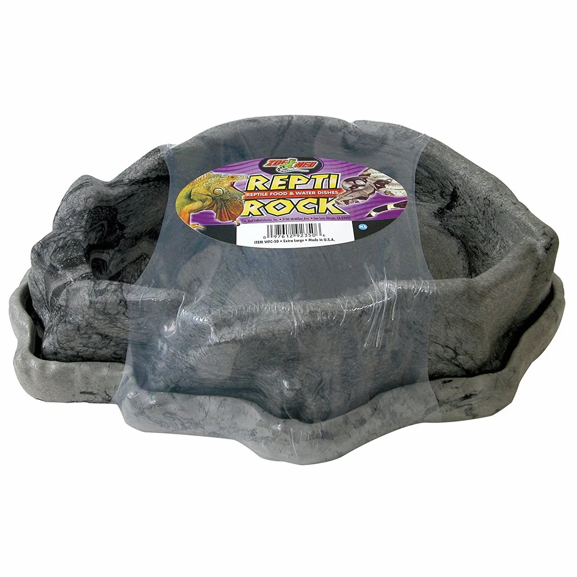 Zoo Med Repti Rock Combo Mangeoire Abreuvoir pour Reptile Amphibien Taille XL