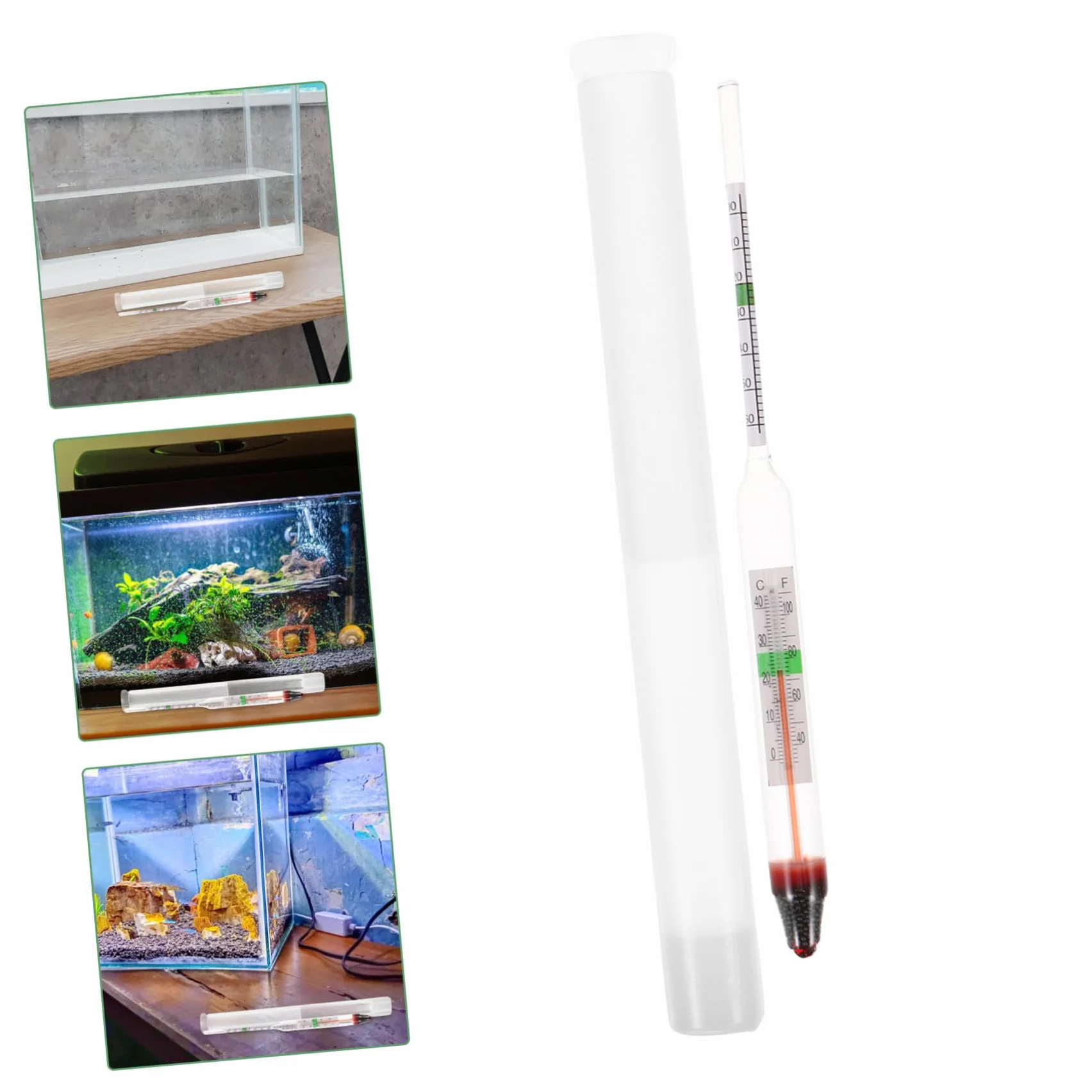 Ipetboom Hydromètre de salinité pour Aquarium Haute précision Testeur d'eau salée
