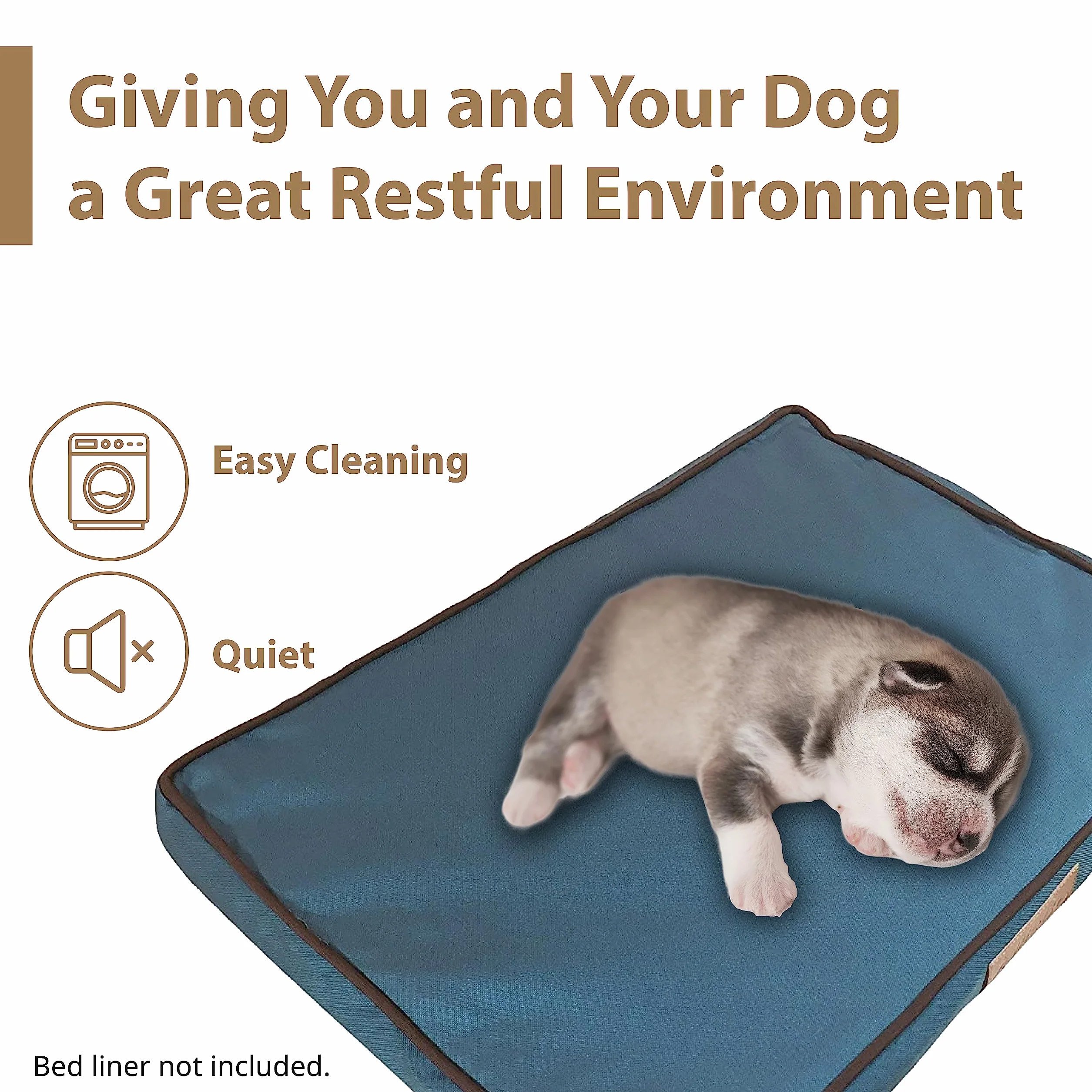 Ellie-Bo Housse imperméable pour Chien de Rechange, 87 x 57 cm, Grande, Vert