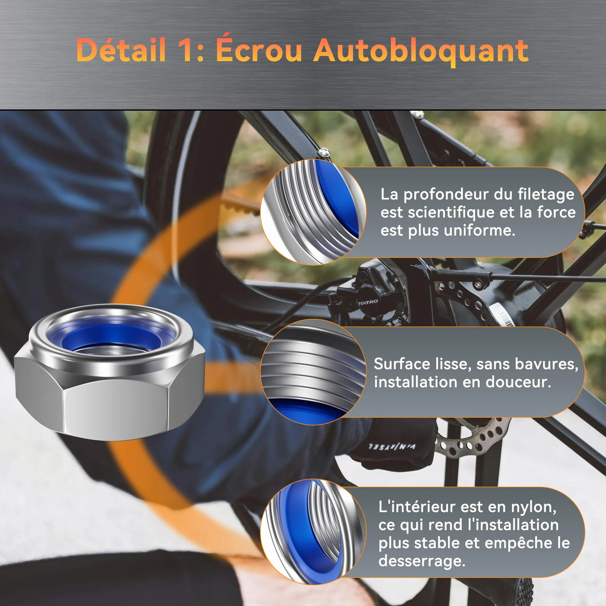 Adaptateur D'essieu de Vélo M12 X 1,25 Axe Traversant Connecteur Attelage Remorque Bicyclette