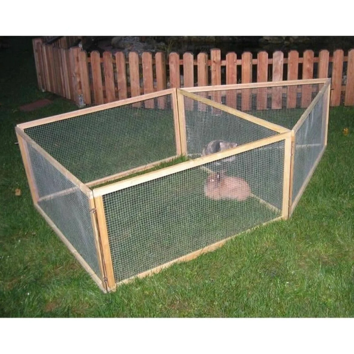Kerbl Petits Animaux Enclos Extérieur Vario 120x120x59 cm