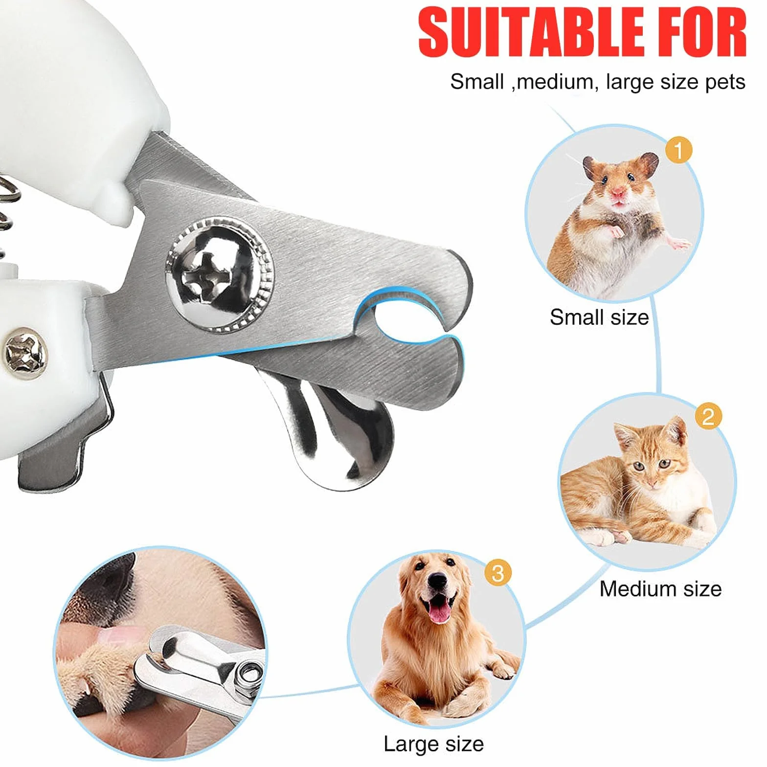Hamac de Toilettage pour Chien, Kit avec Sangles, Limes à Ongles et Coupe-Ongles