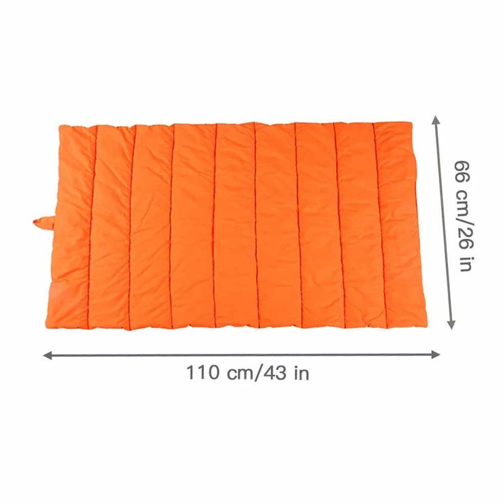 Tapis imperméable pour chien lavable antistatique pliable 110x68 cm orange marron
