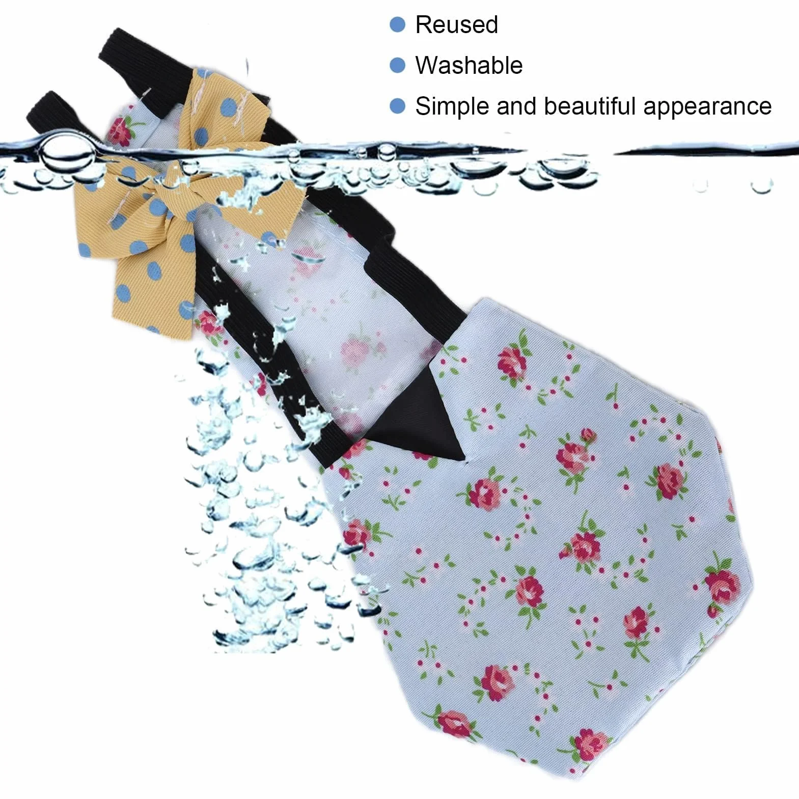 Couches Lavables Réutilisables pour Canard Poulet Poule Oie Tissu Réglable Hygiène Santé
