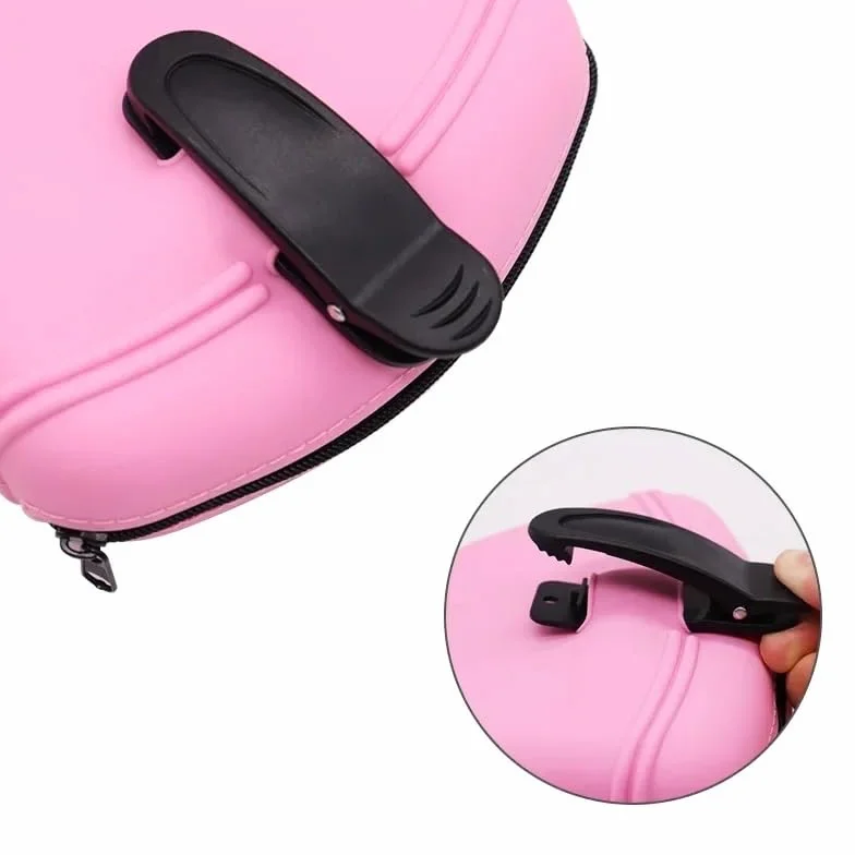 Pochette de dressage pour chien avec grande capacité - Sac banane portable pour récompenses de chien - Idéal pour la marche, le dressage et la randonnée - Couleur rose
