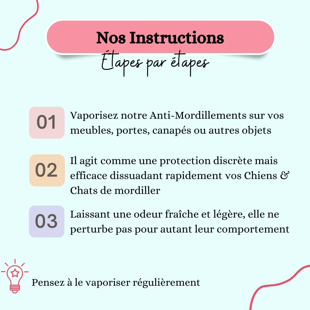 Spray Anti-Mordillement Chiens & Chats Bionimo, Naturel et Végétal, Eucalyptus, Eau Lavande Bio, 100% Français