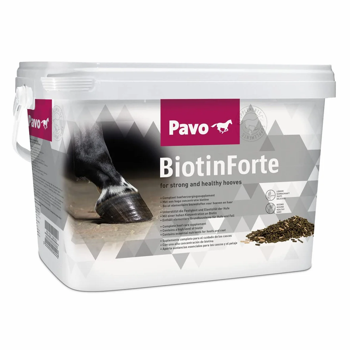 PAVO Biotin Forte 3 kg Sabots du cheval