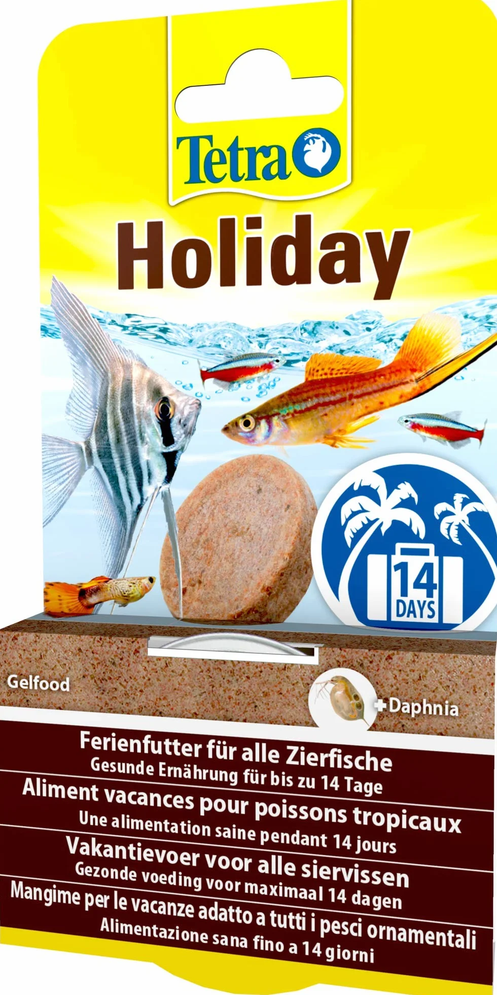 TETRA Holiday Nourriture Poissons tropicaux 1 bloc 30g