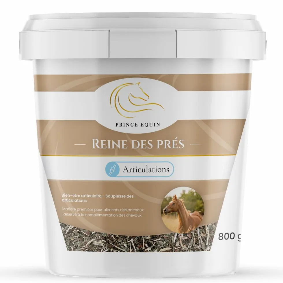 Reine des PRÉS Complément nutritionnel Cheval Seau 800 g Confort articulaire