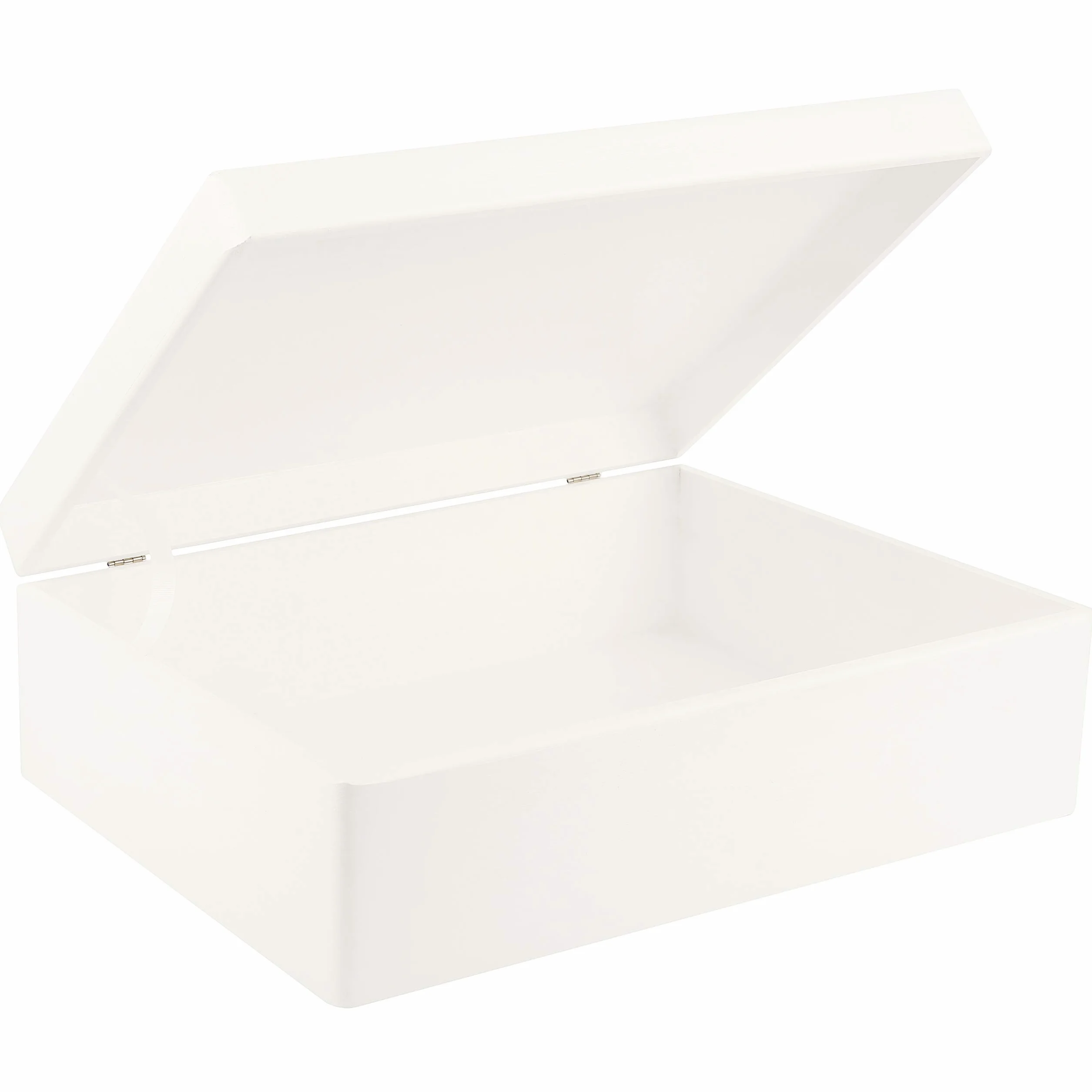 Boite Cadeau Personnalisé Bapteme Garçon Fille en Bois Blanc avec Bougie