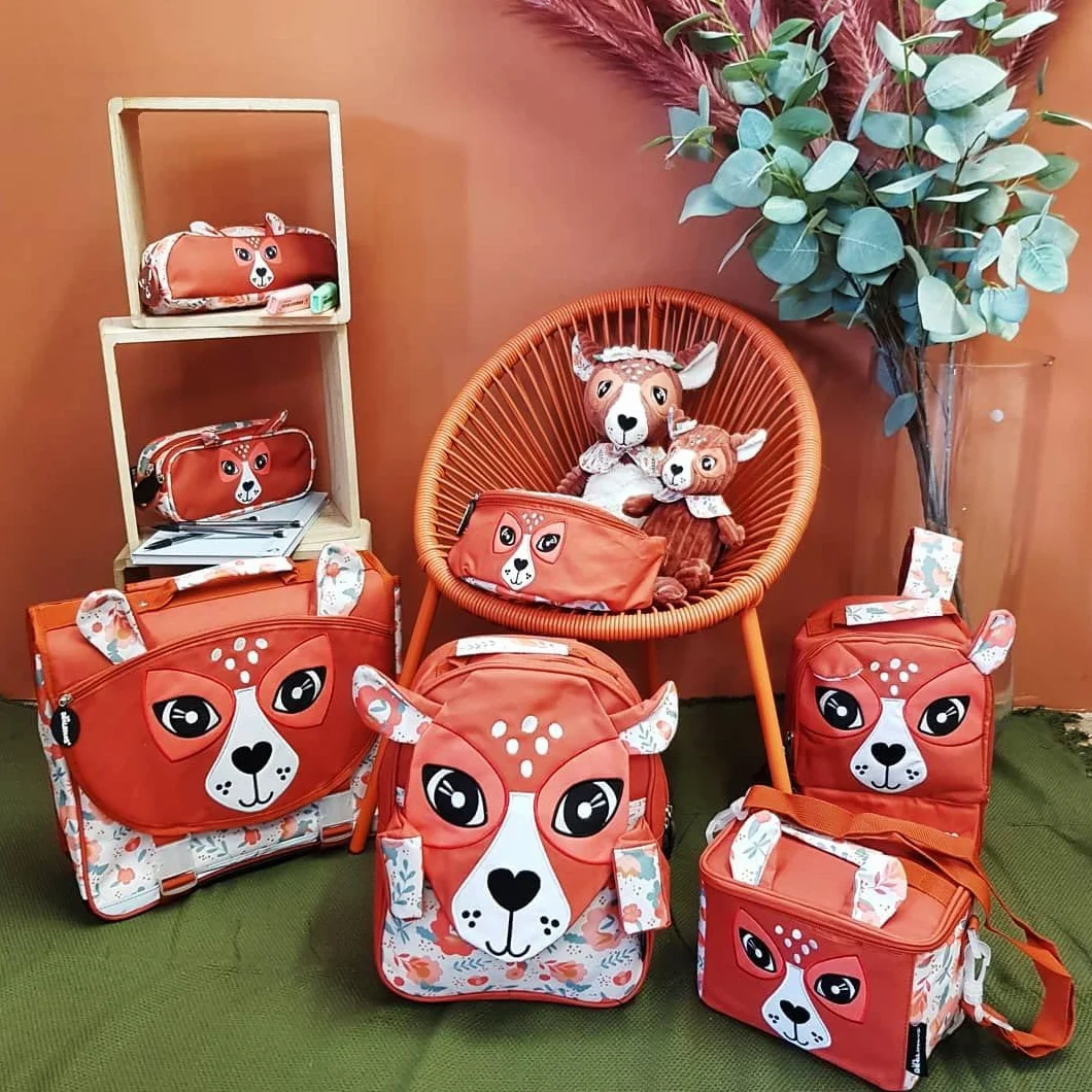 Les Déglingos Album Photos Bébé Melimelos la Biche 10 Pochettes 10x15cm Terracotta