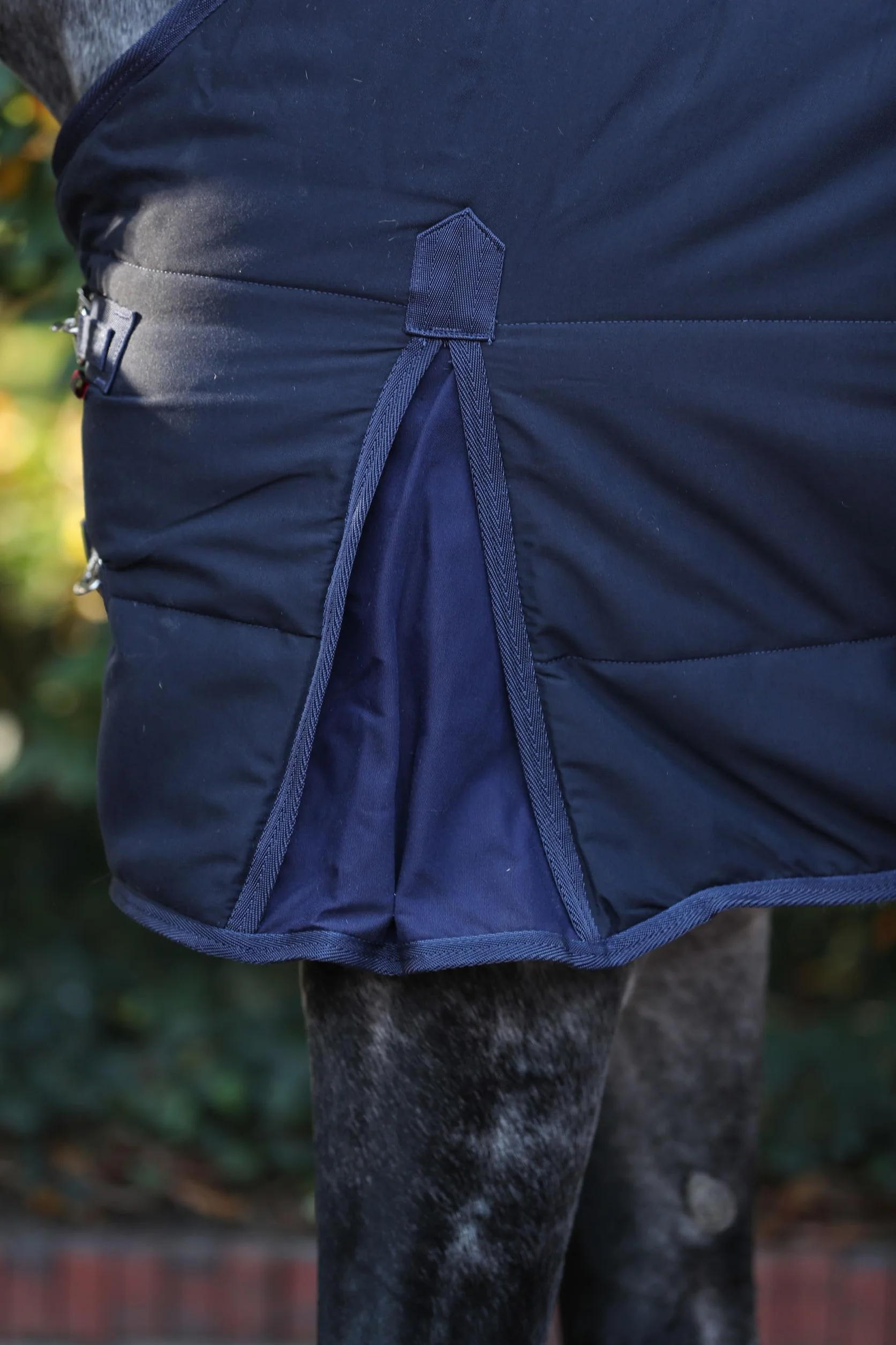 Covalliero Couverture RugBe Indoor Bleu 115 cm