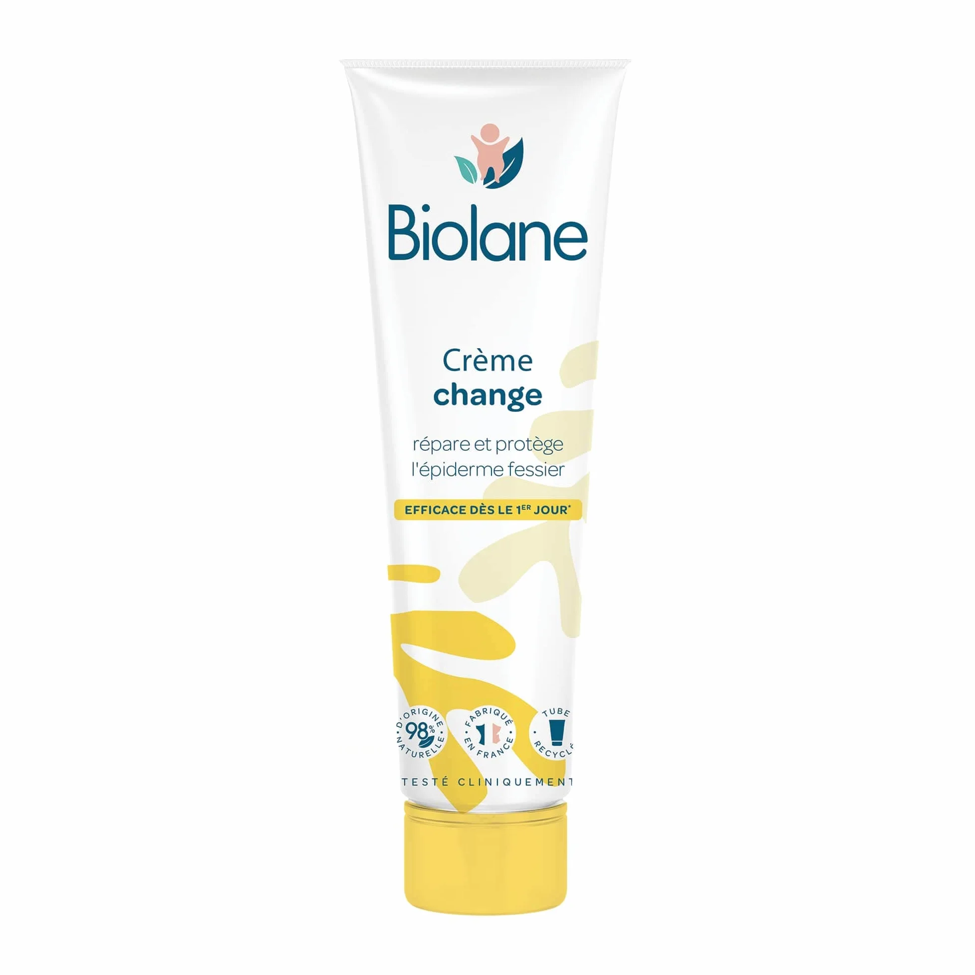 BIOLANE Crème change dermo pédiatrie 100ml 98% Ingrédients Naturels Fabriqué en France