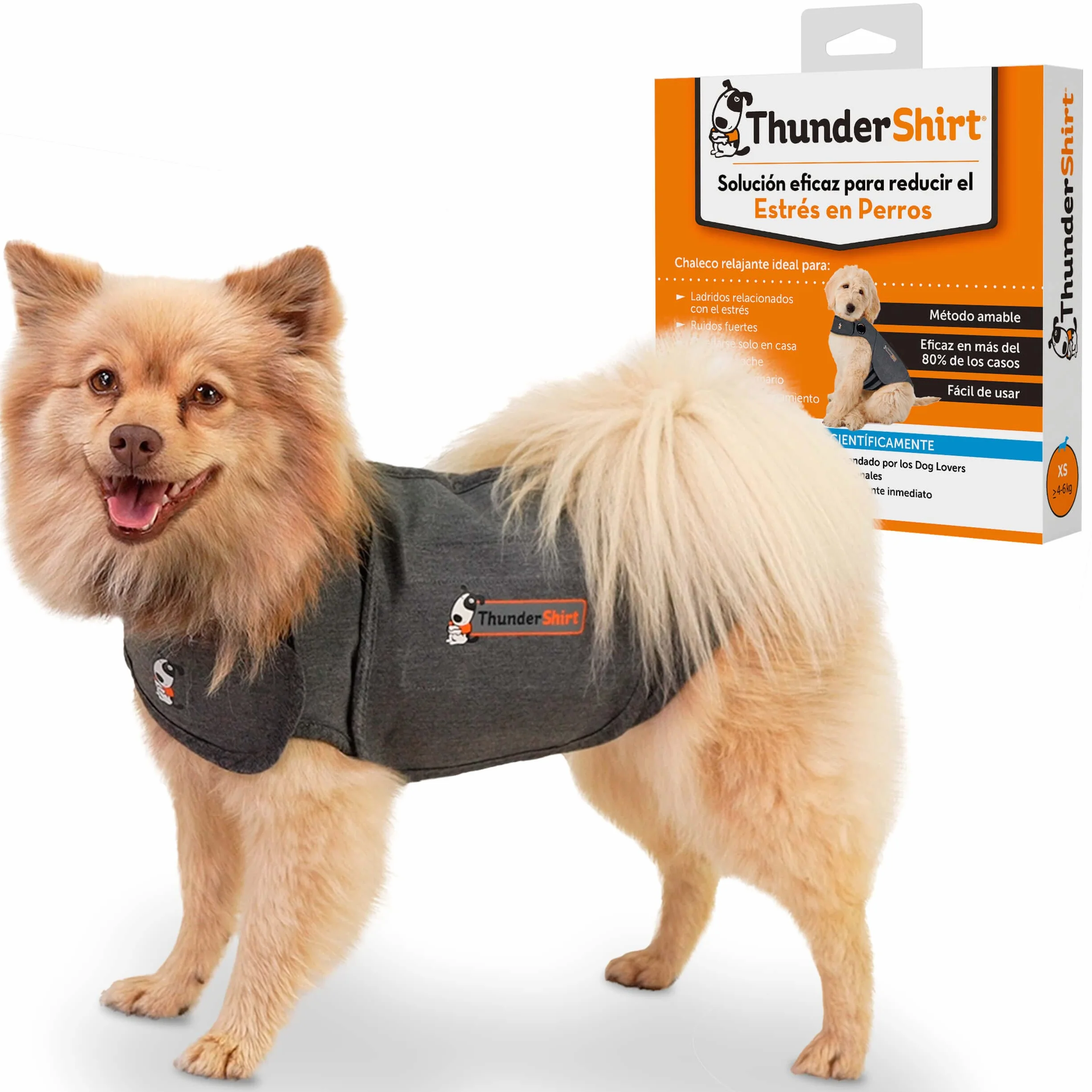 ThunderShirt Gilet Relaxant pour Chiens Gris 5 Tailles