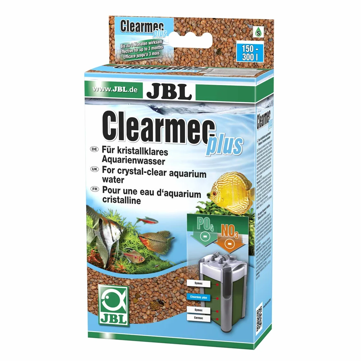 JBL Clearmec plus Masse filtrante anti-nitrites nitrates phosphates aquarium