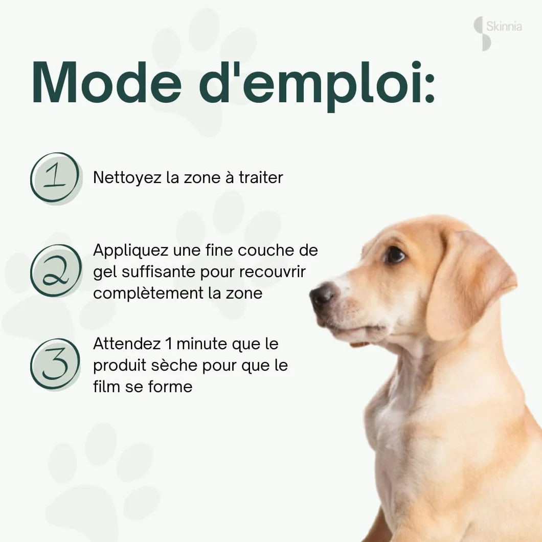 Wounds Pansement cicatrisant en Gel pour Animaux 30 GR