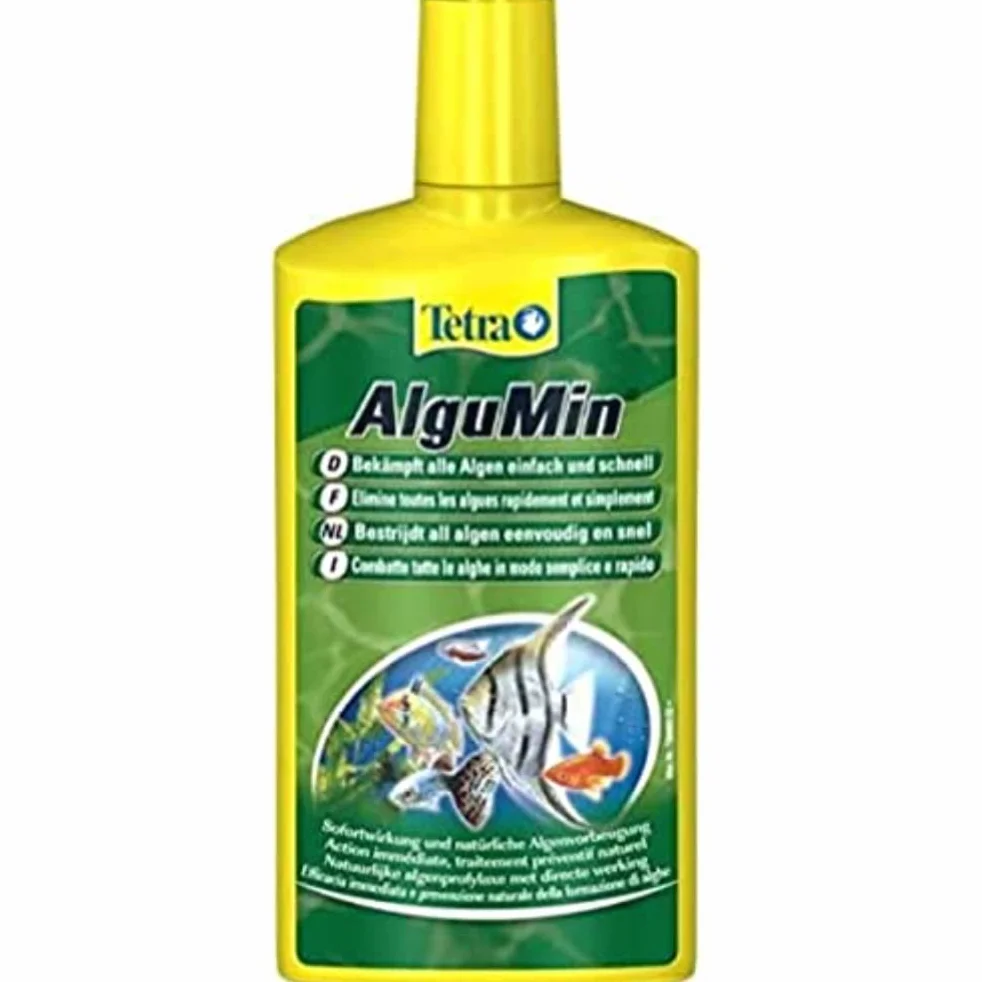 Tetra AlguMin 500 ml traitement algues eau douce liquide prévention aquarium