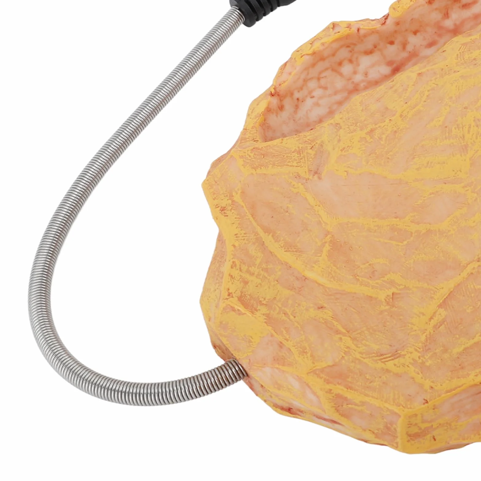 TOPINCN Chauffage pour Reptiles, Isolation de Roche, Animaux de Compagnie, Chauffage de Température pour Tortue, Tension, Pièces de Rechange pour Chauffage de Patio (Prise UE)