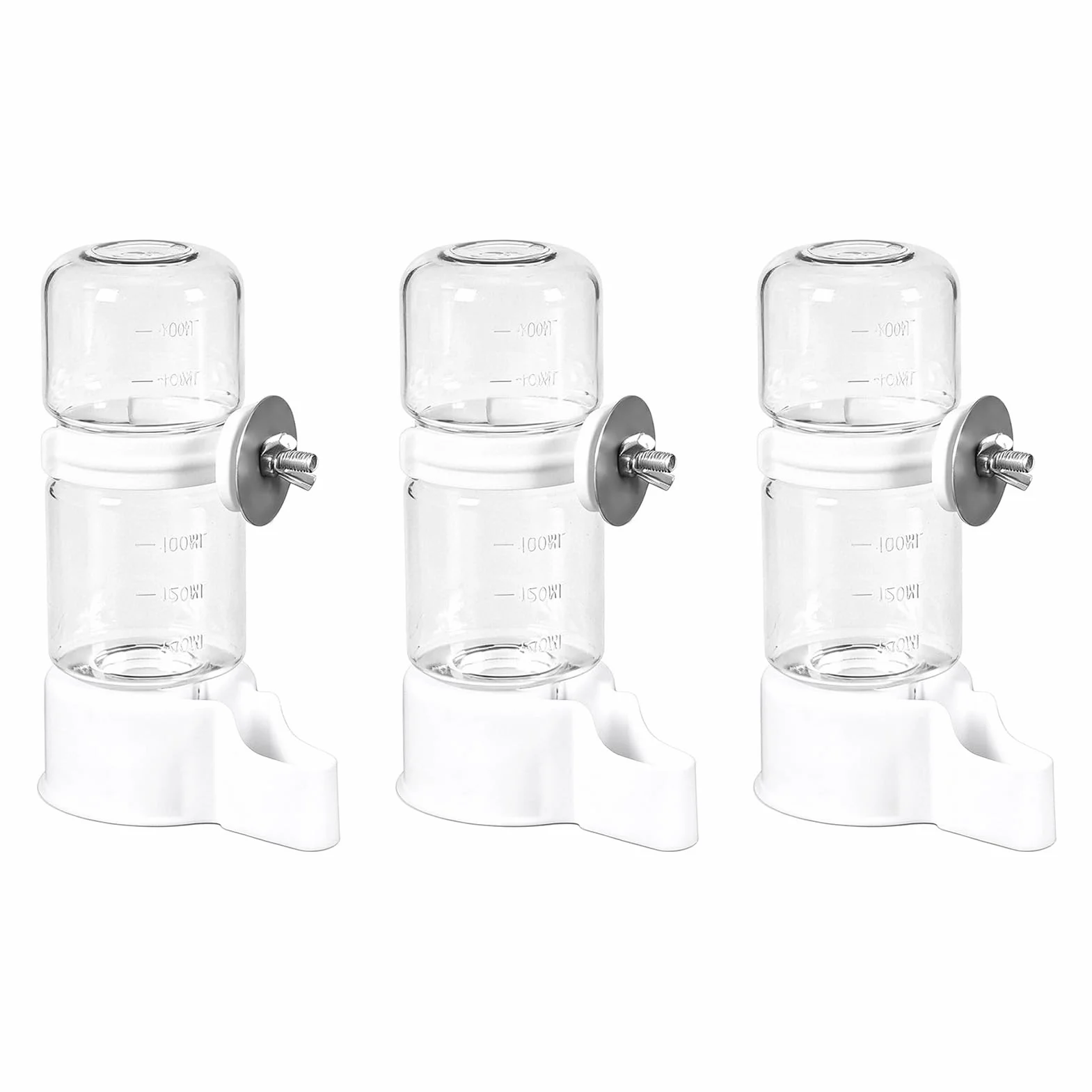 Abreuvoir Automatique pour Oiseaux de Cage 140 ML Transparent Distributeur Eau Oiseaux pour Perruches Perroquets