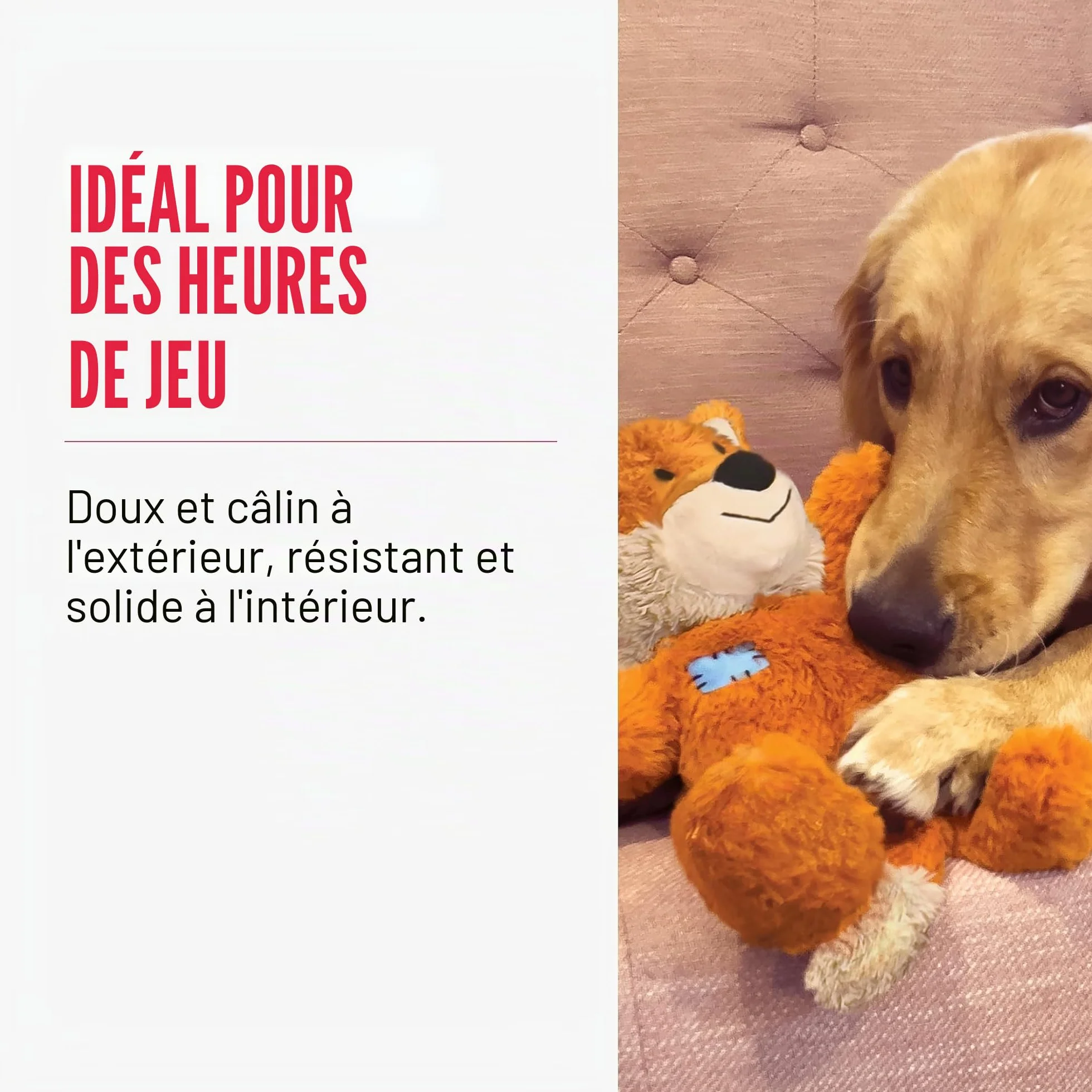 Kong Wild Knots Girafe Jouet pour Chien Taille M/L