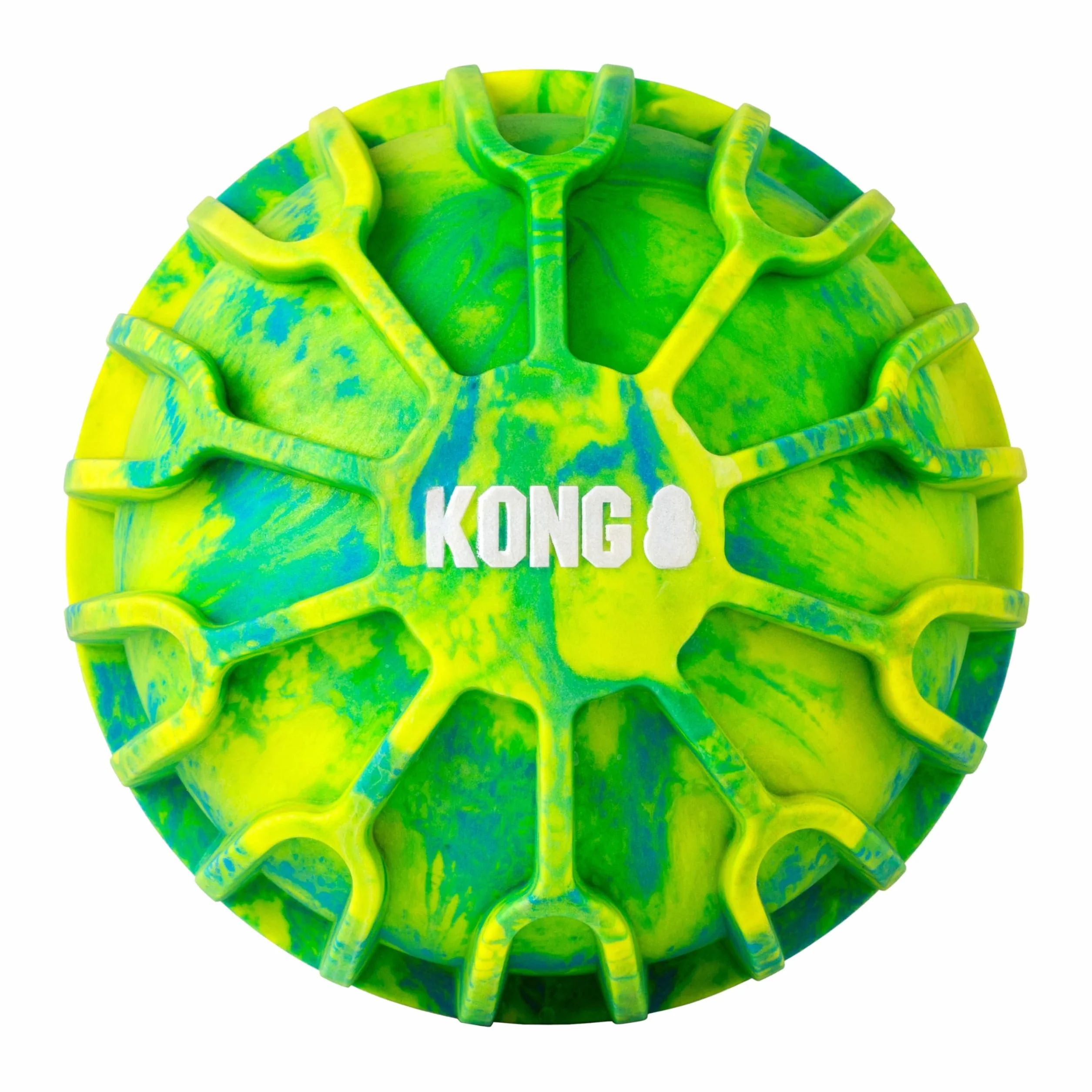 KONG Sport FlexBall duża piłka dla psa z piszczkiem i żłobieniami