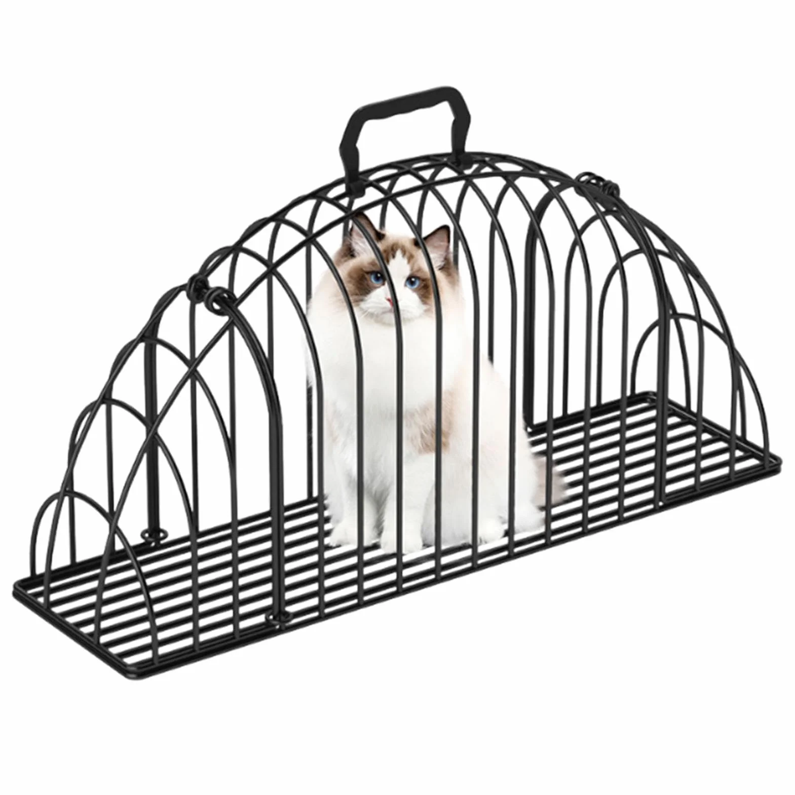 Sac de Lavage pour Chat Antigriffes Antidérapant Toilettage Cage de Douche Transporteur